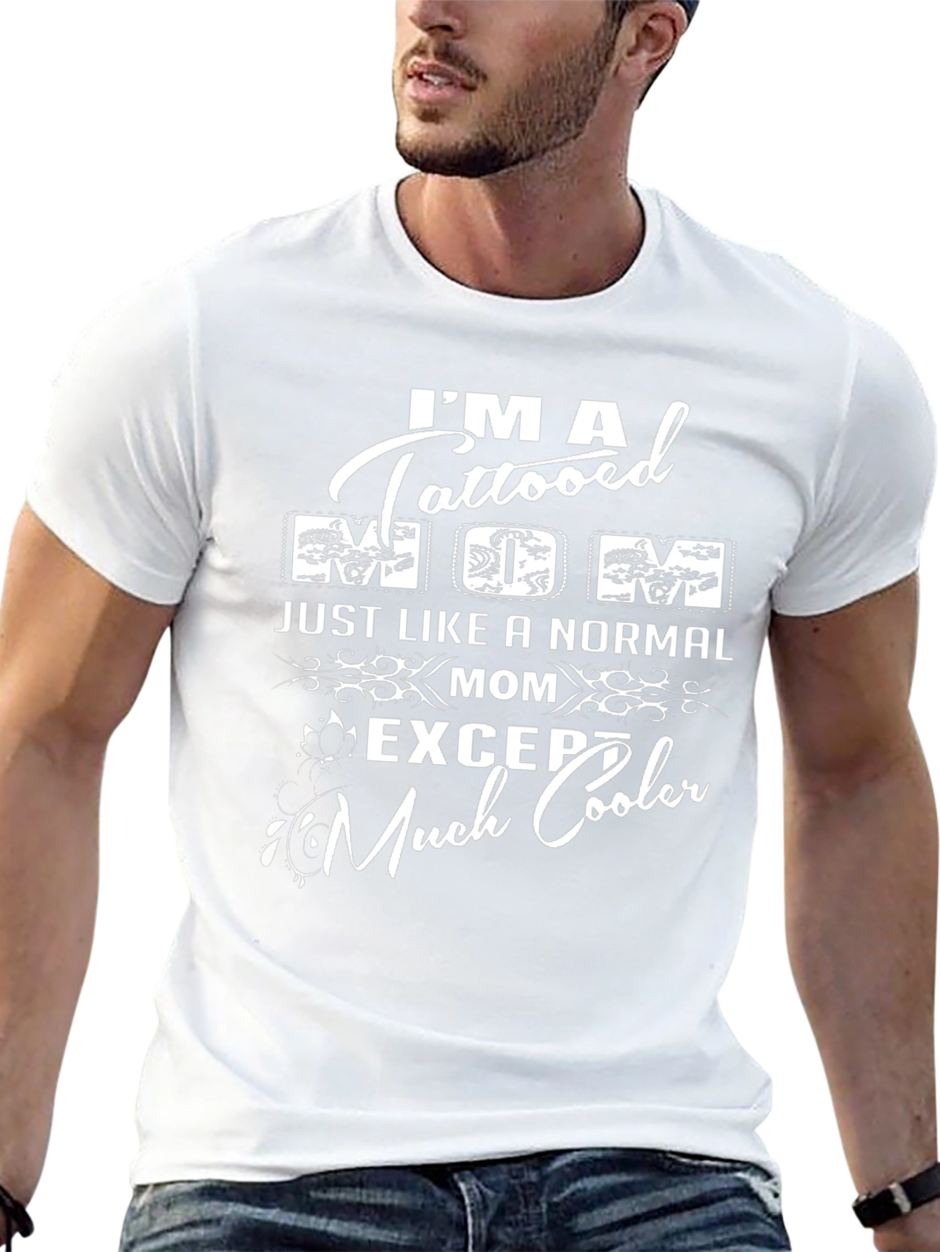 Tattooed Mom Graphic Tee - Cool Mothers Day Gift