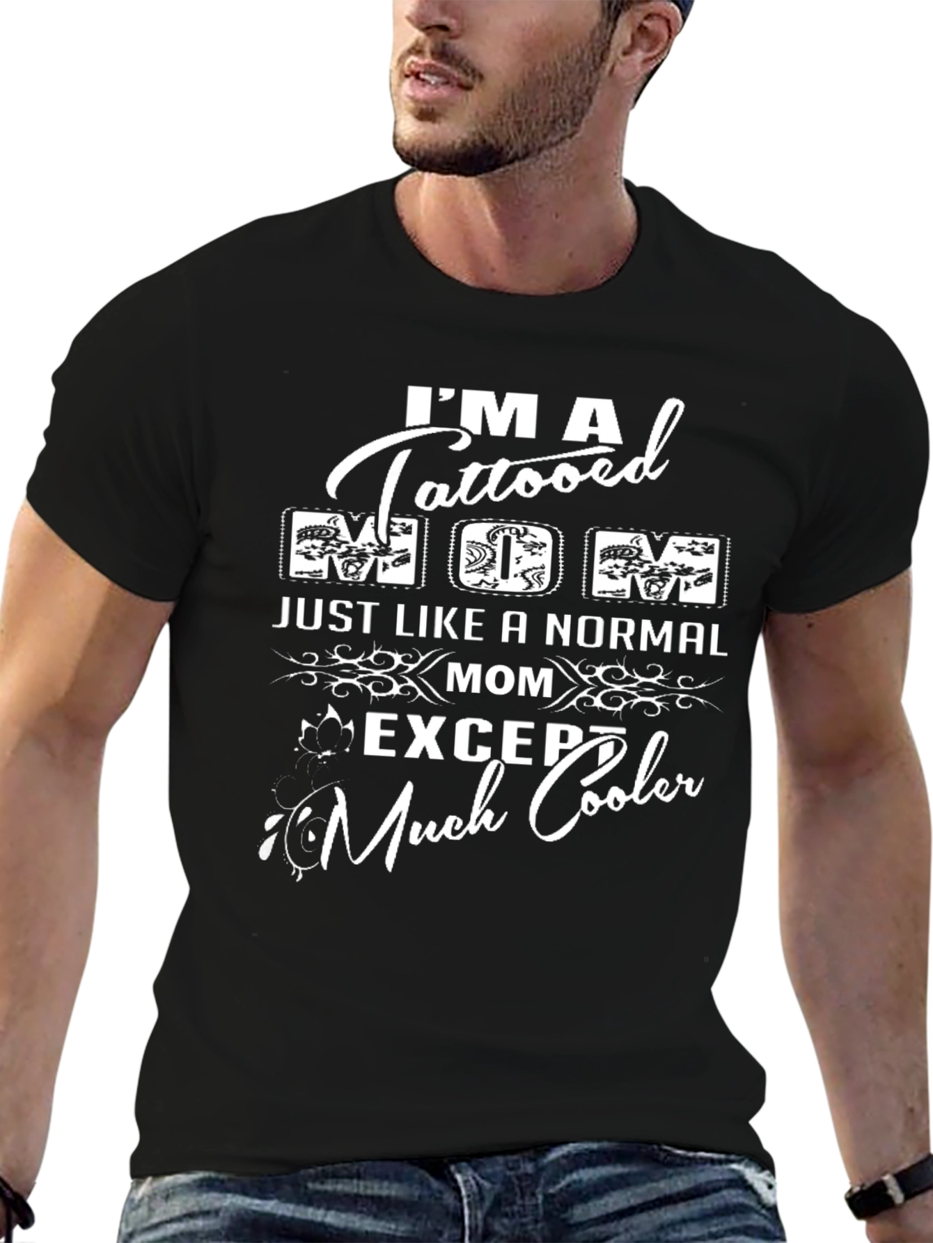 Tattooed Mom Graphic Tee - Cool Mothers Day Gift