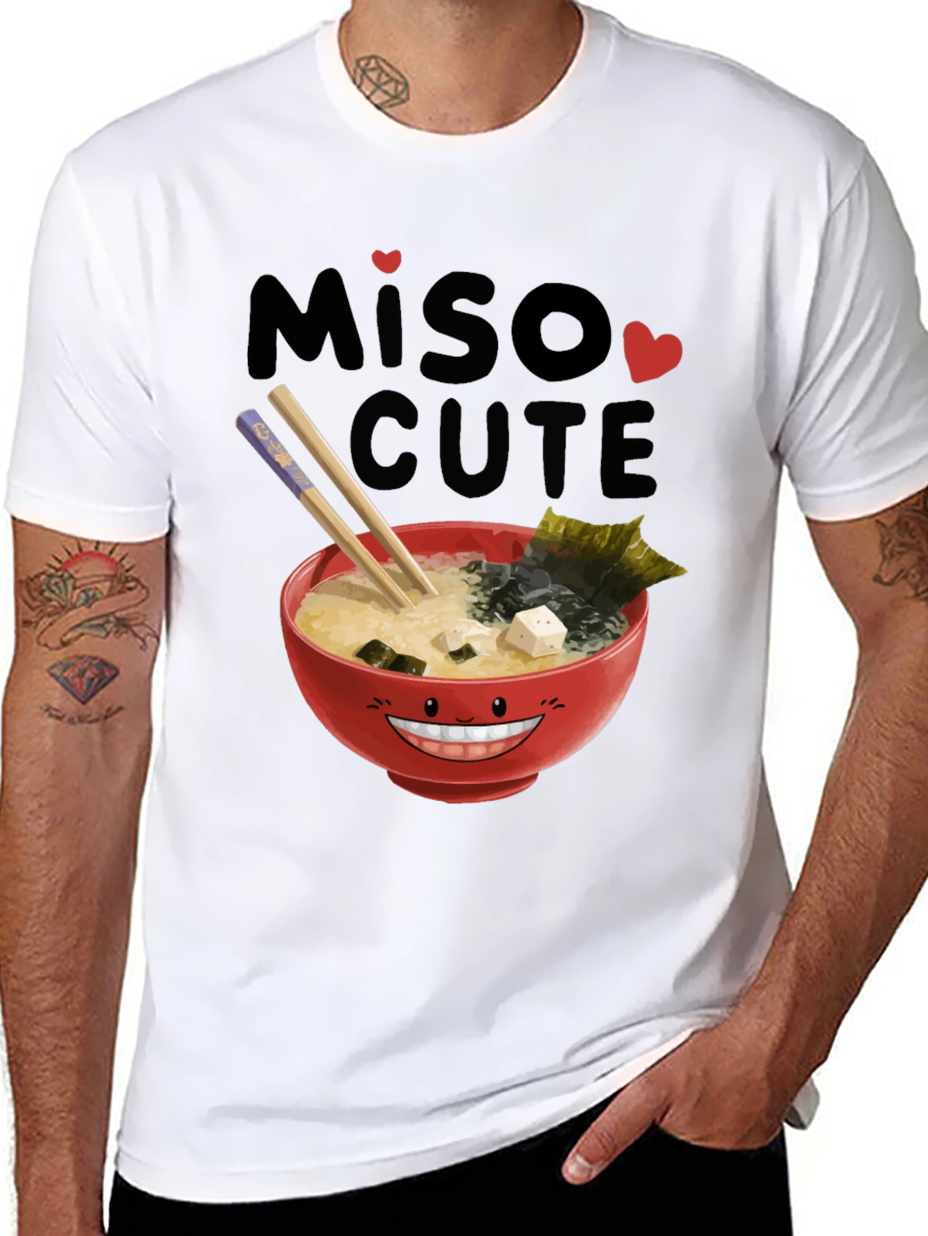 Miso Cute T-Shirt - Funny Foodie Graphic Tee