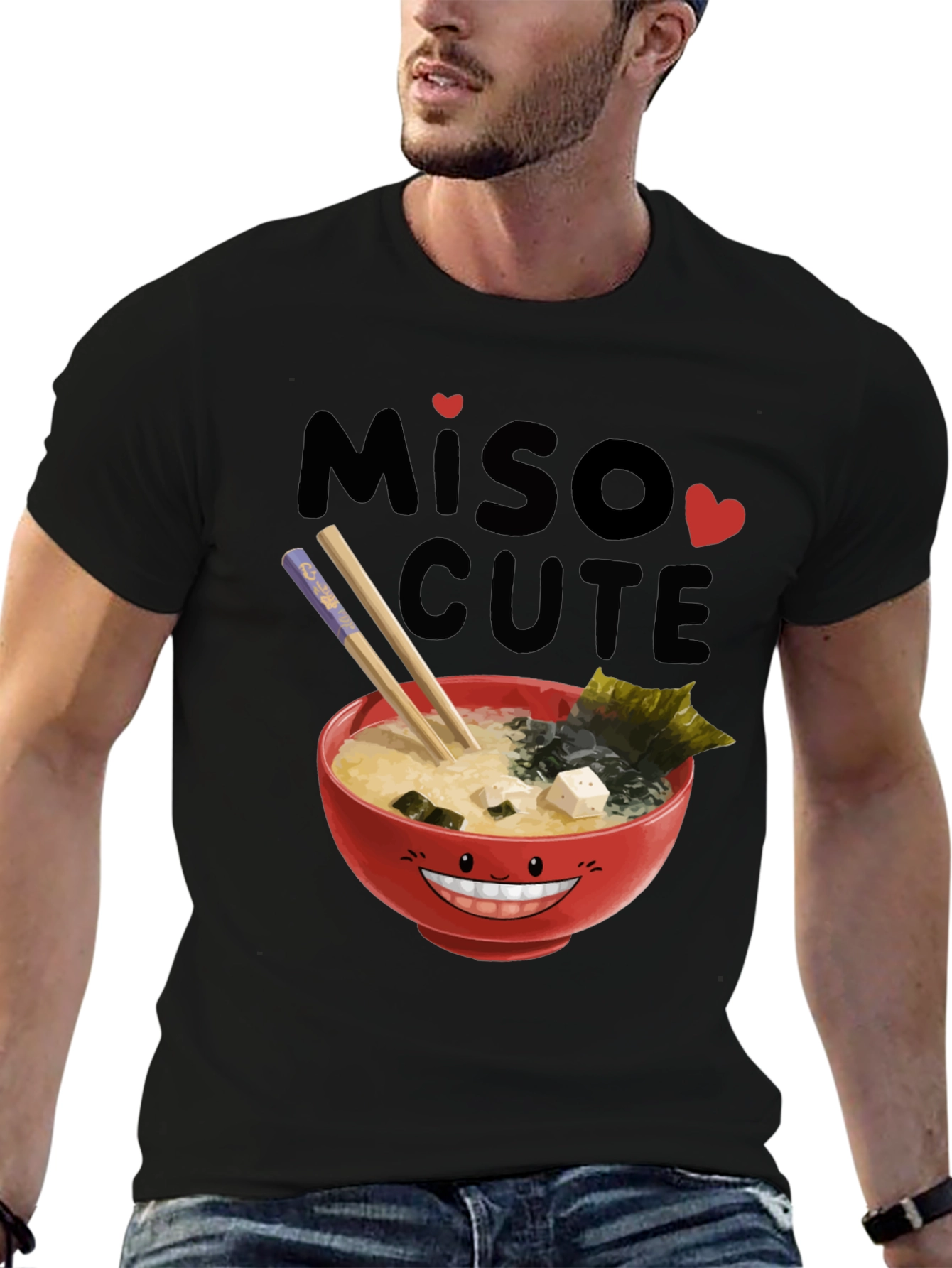 Miso Cute T-Shirt - Funny Foodie Graphic Tee