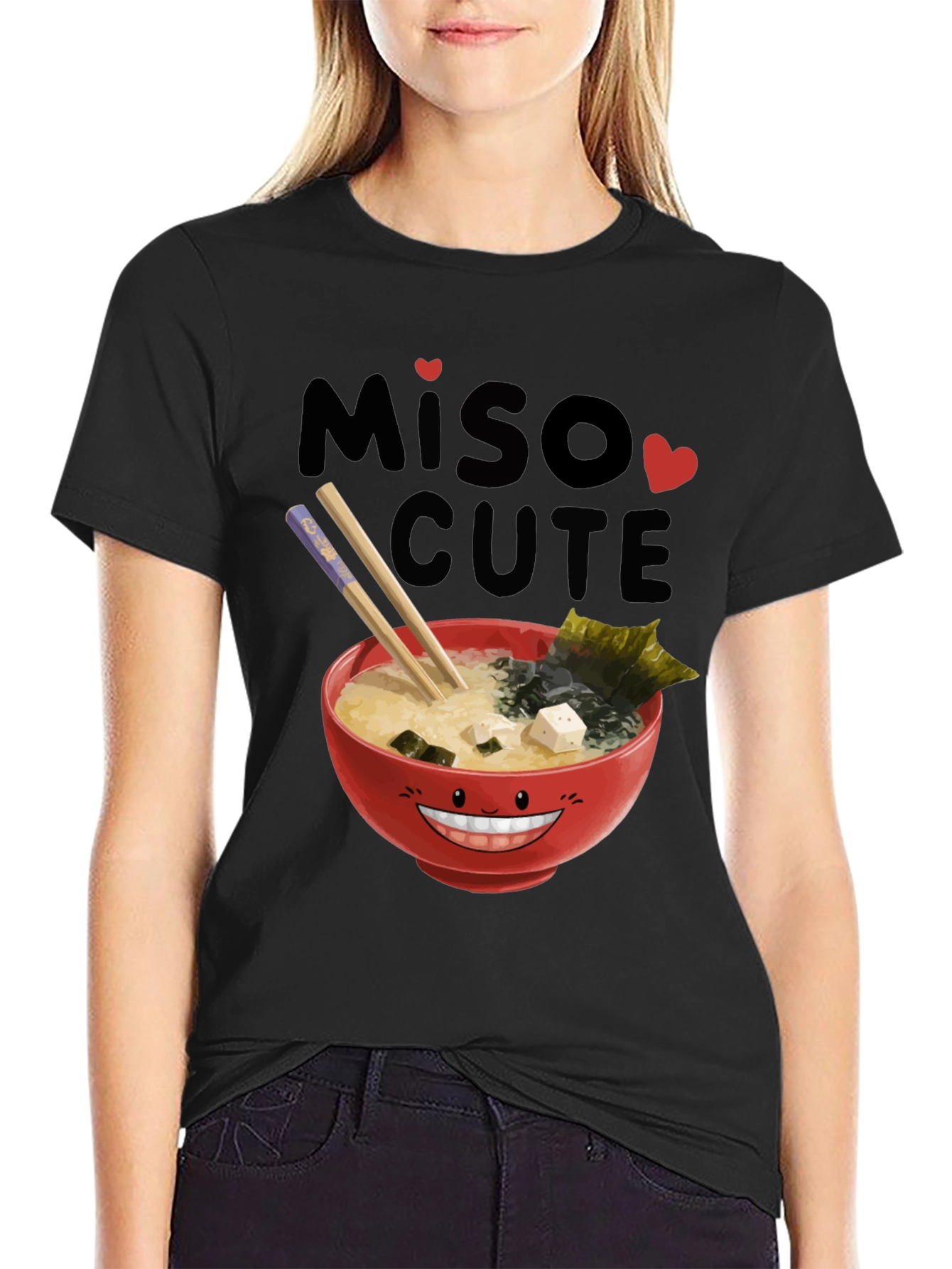 Miso Cute T-Shirt - Funny Foodie Graphic Tee