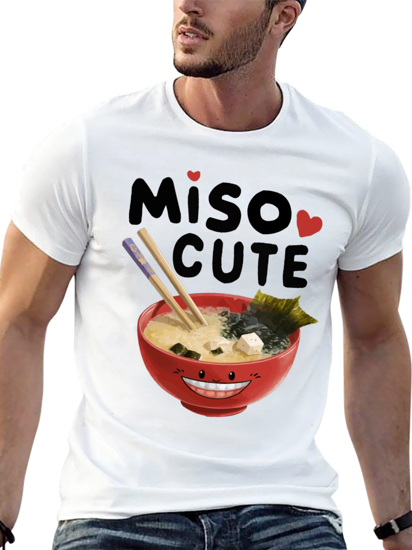 Miso Cute T-Shirt - Funny Foodie Graphic Tee