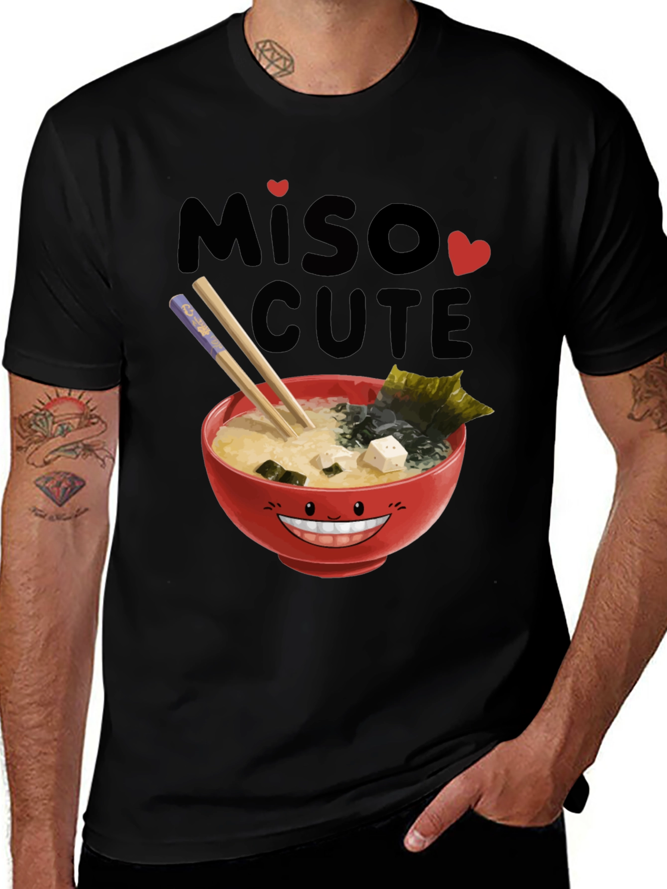Miso Cute T-Shirt - Funny Foodie Graphic Tee