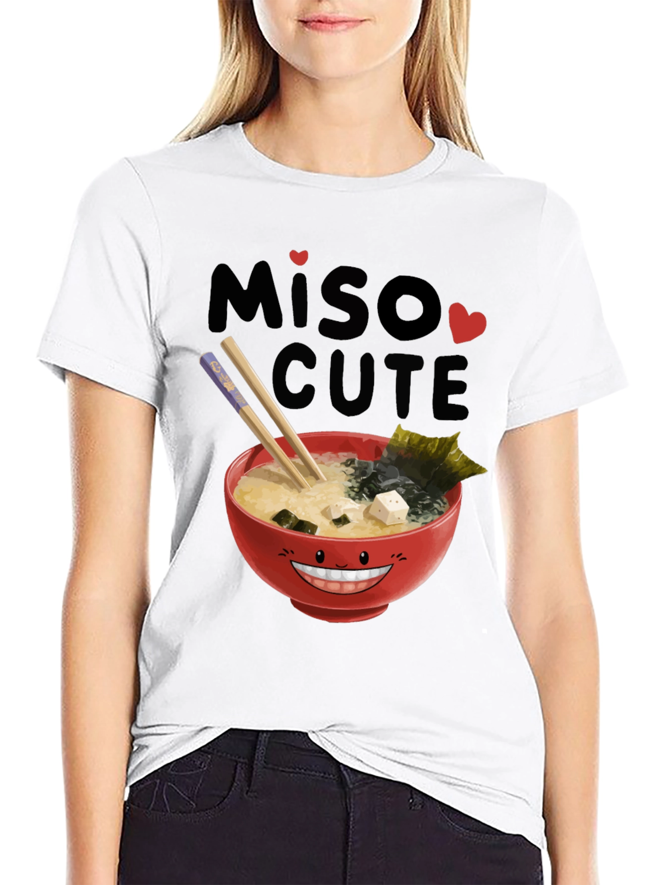 Miso Cute T-Shirt - Funny Foodie Graphic Tee