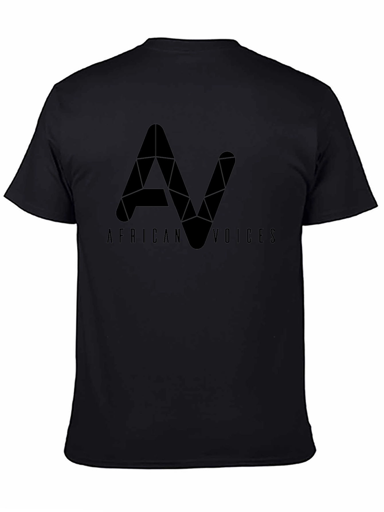 African Voices Black Graphic Tee