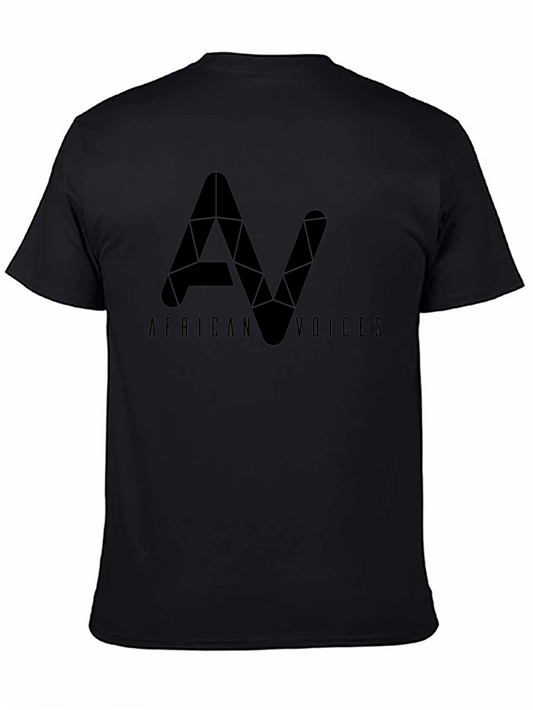 African Voices Black Graphic Tee