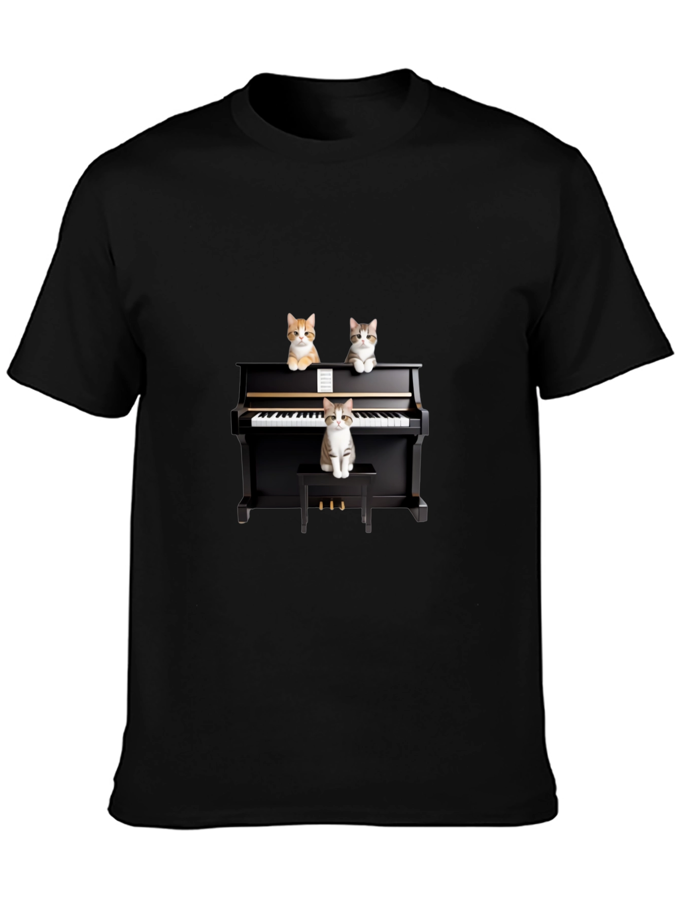 Cat Piano Concert T-Shirt