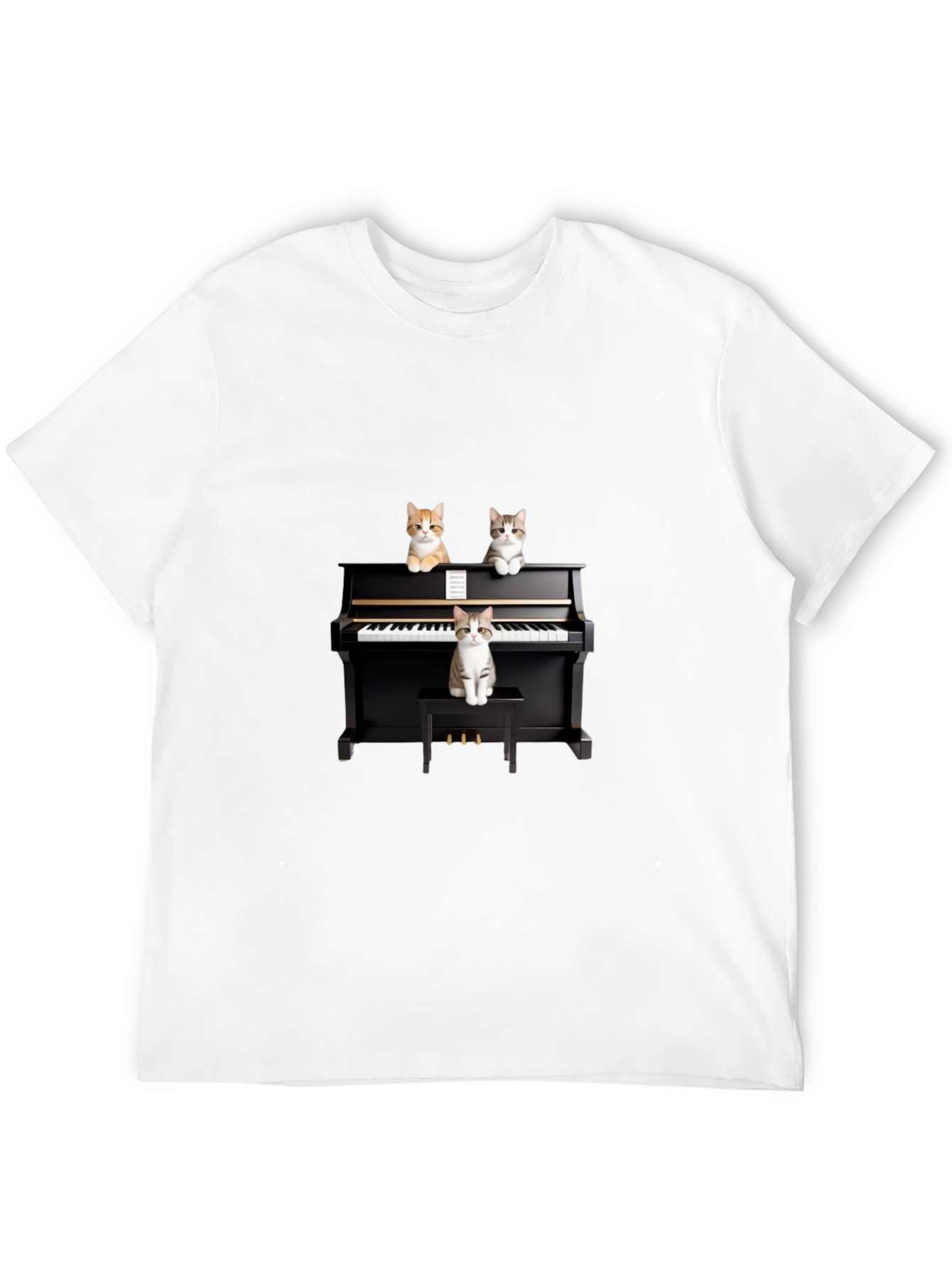 Cat Piano Concert T-Shirt