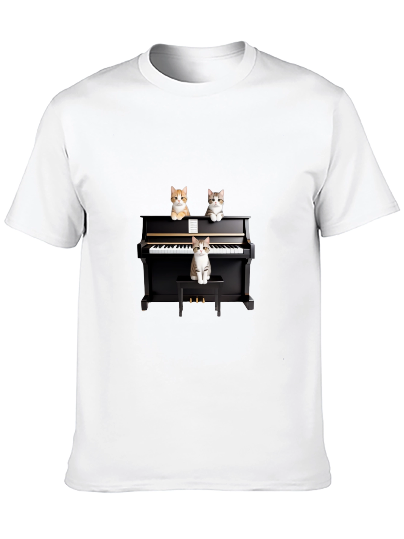 Cat Piano Concert T-Shirt
