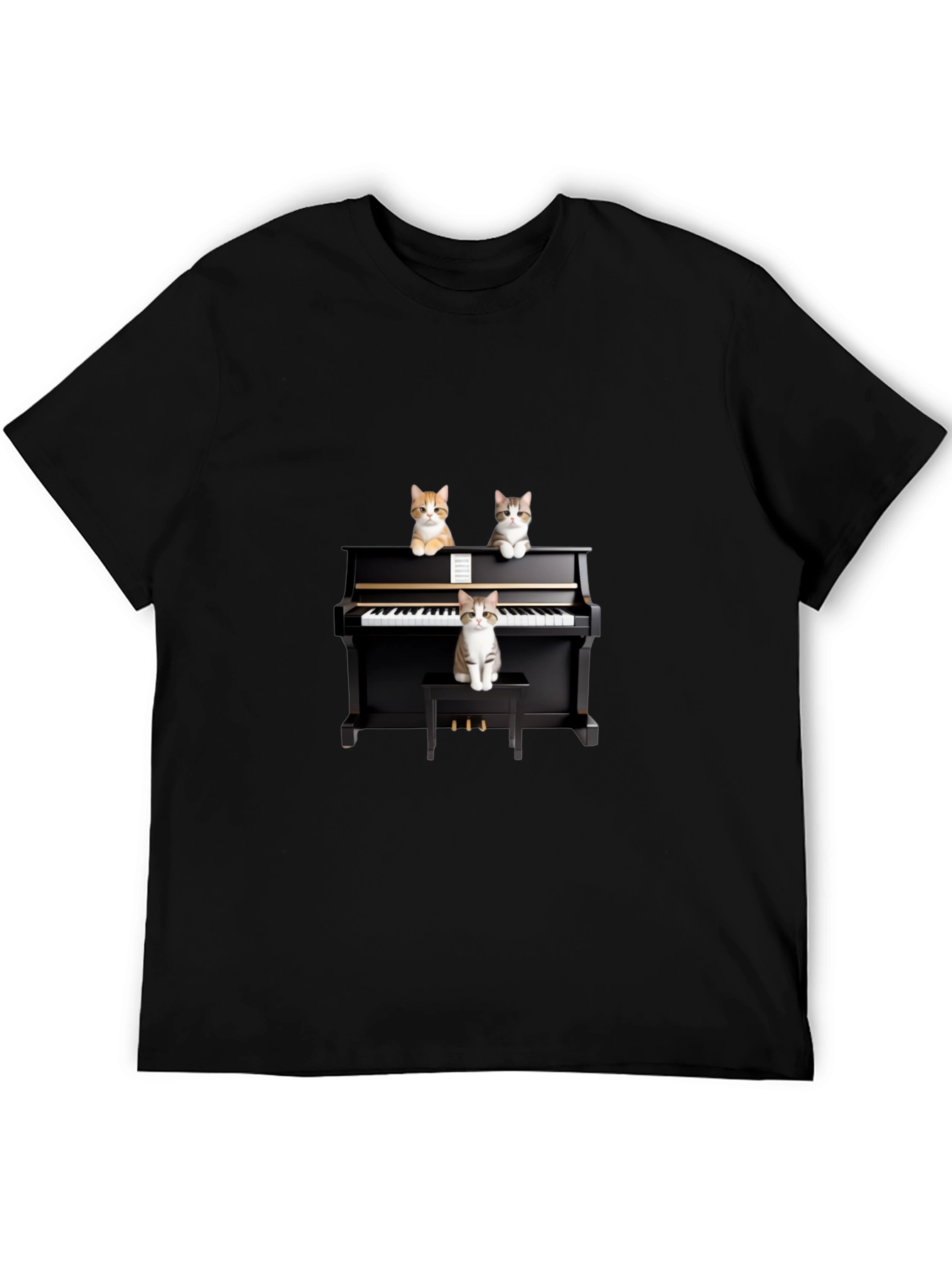 Cat Piano Concert T-Shirt