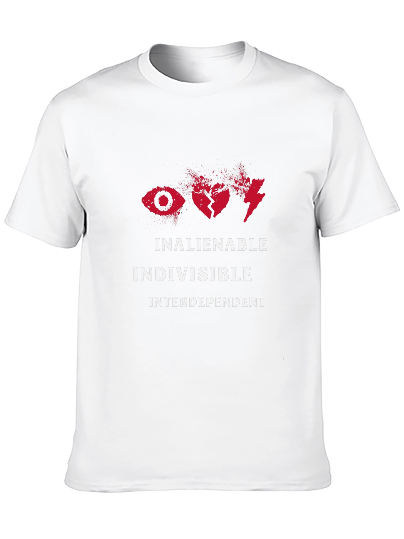 Inalienable Indivisible Interdependent Graphic Tee