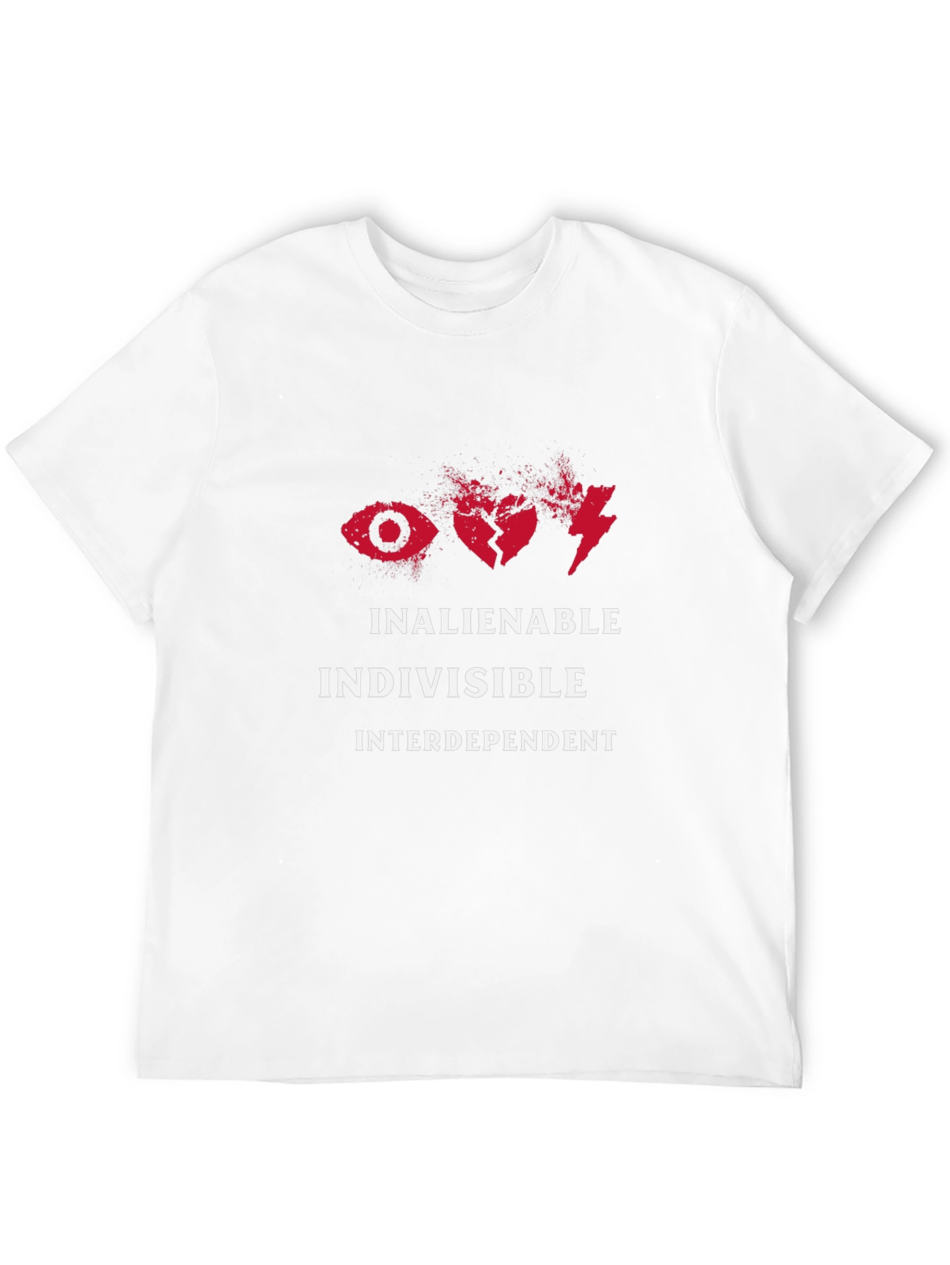 Inalienable Indivisible Interdependent Graphic Tee