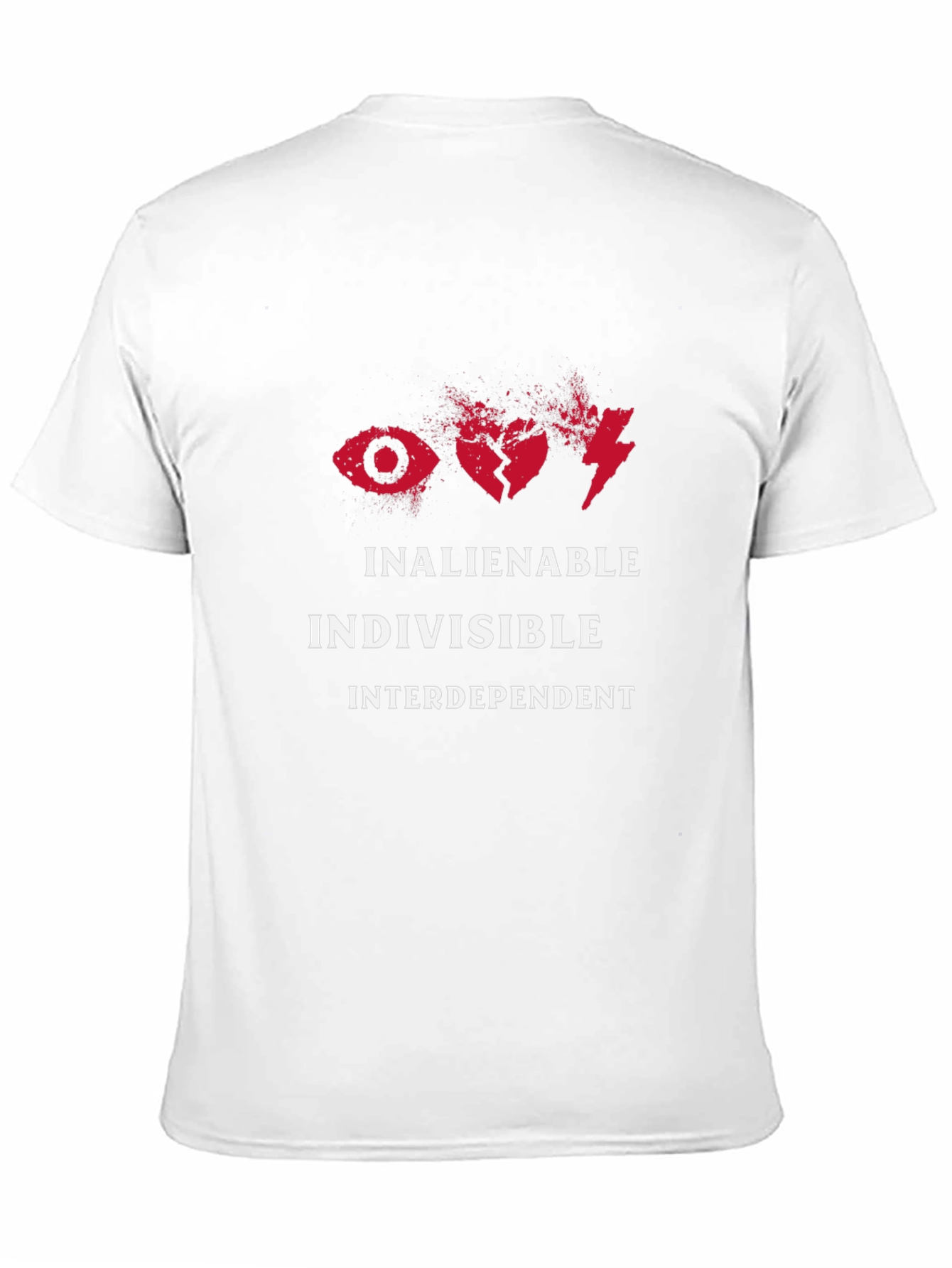 Inalienable Indivisible Interdependent Graphic Tee