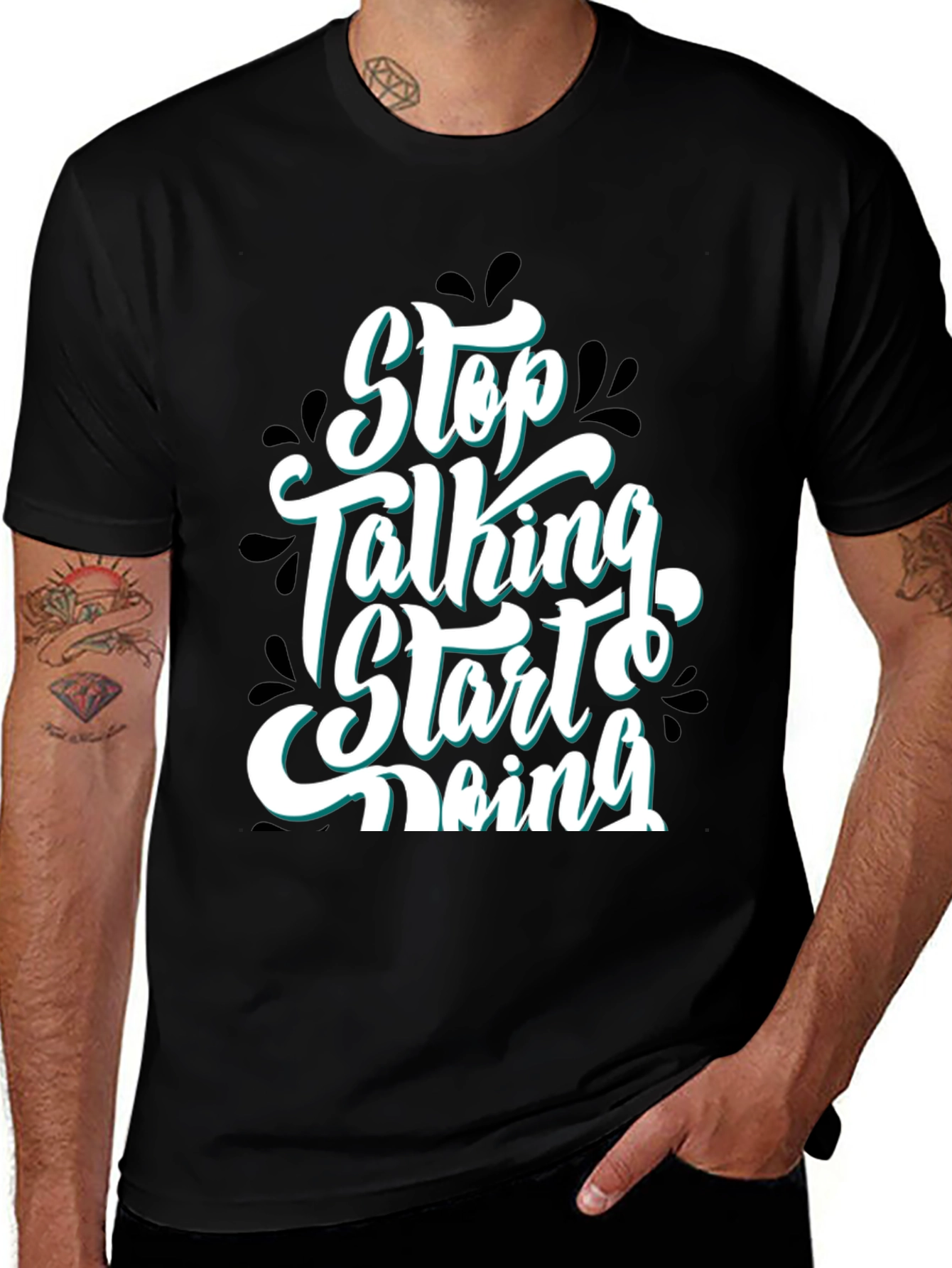 Stop Talking Start Doing Graphic Tee