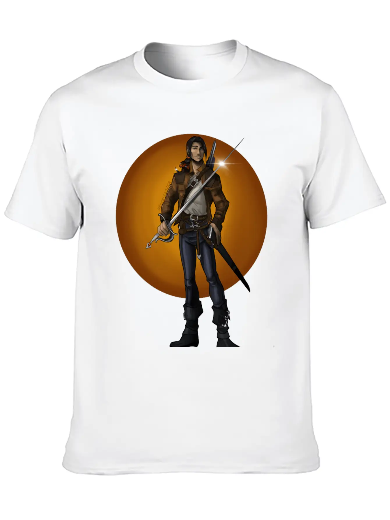Echo Super Quest Saga Unisex Casual T-Shirt – Clean Design For Daily Comfort