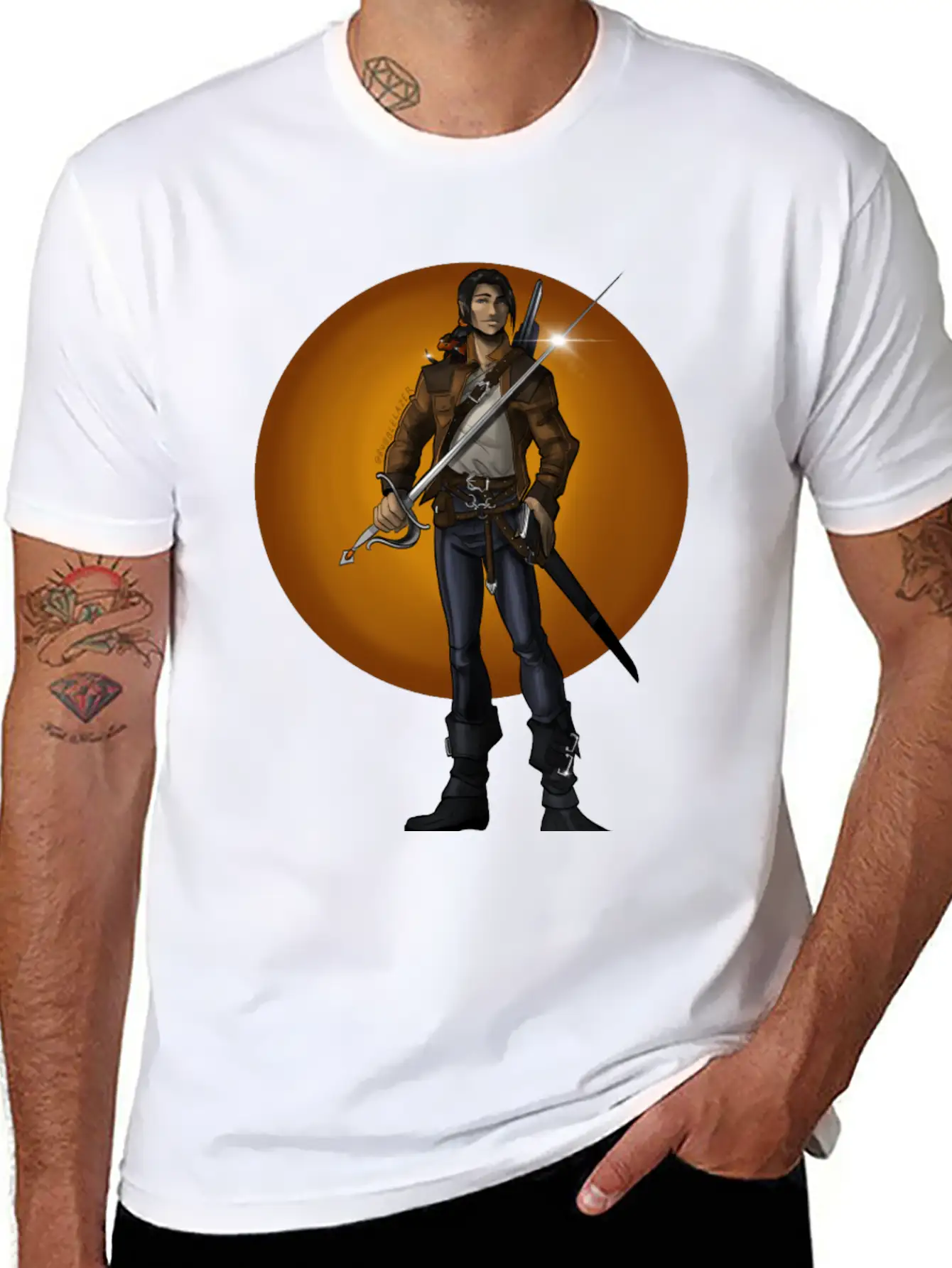 Echo Super Quest Saga Unisex Casual T-Shirt – Clean Design For Daily Comfort