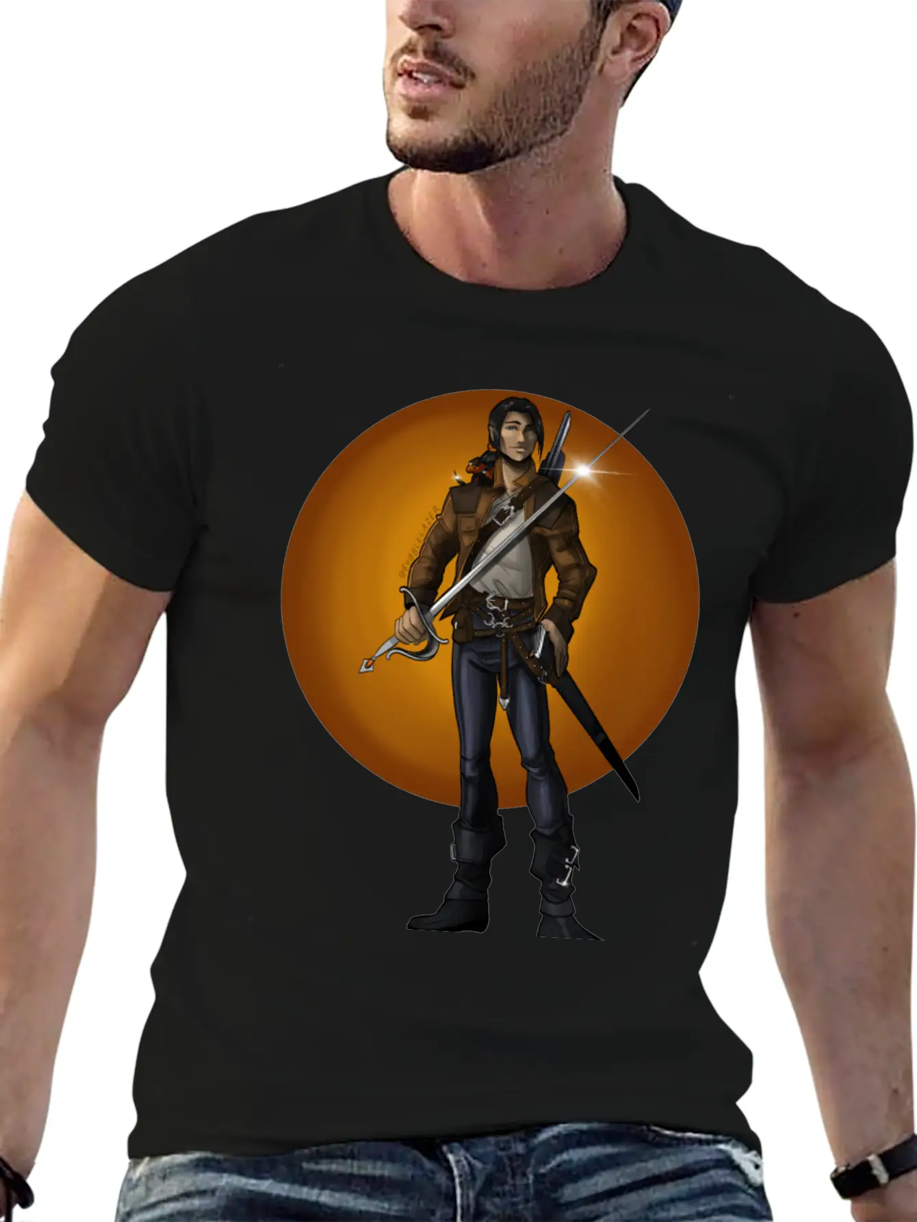 Echo Super Quest Saga Unisex Casual T-Shirt – Clean Design For Daily Comfort