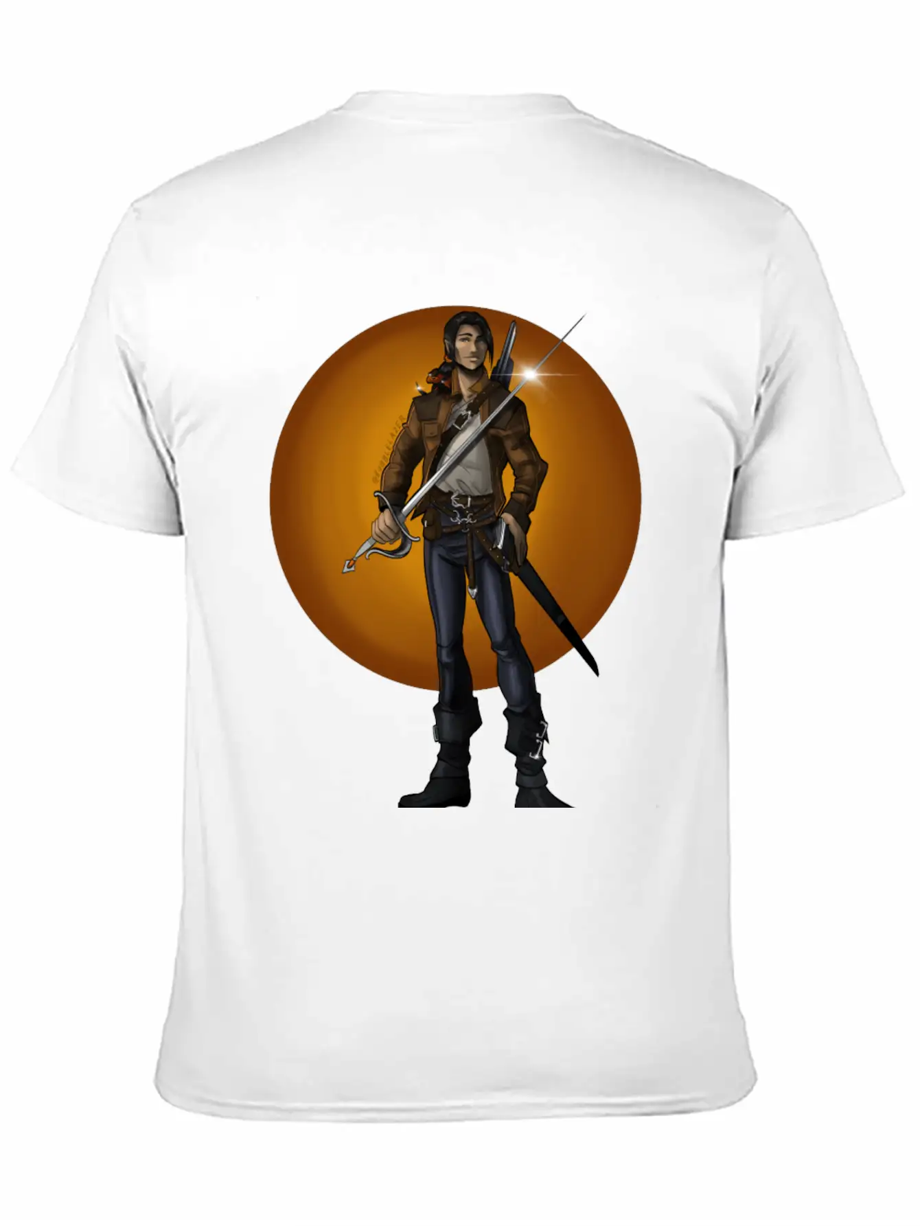 Echo Super Quest Saga Unisex Casual T-Shirt – Clean Design For Daily Comfort