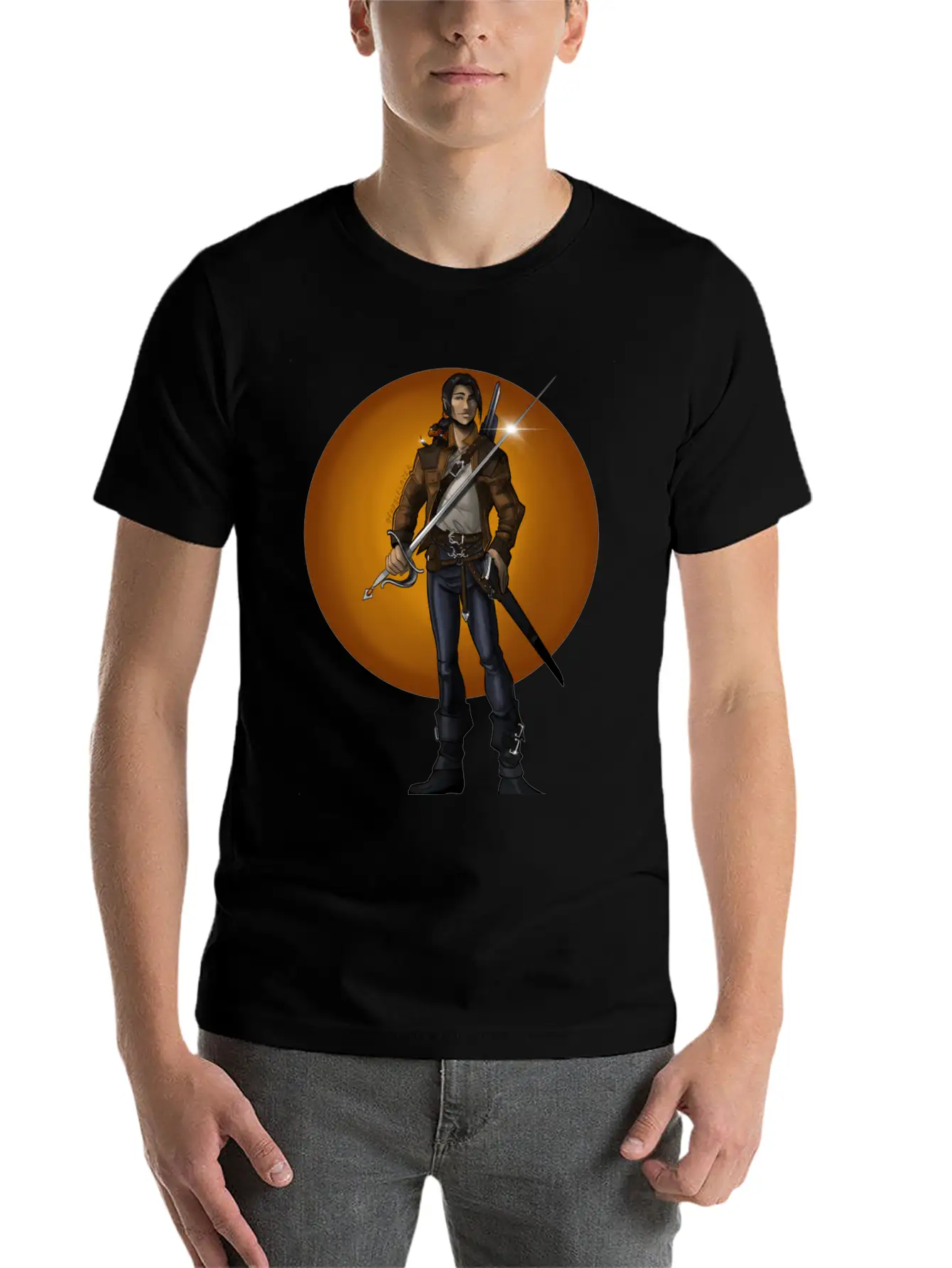 Echo Super Quest Saga Unisex Casual T-Shirt – Clean Design For Daily Comfort