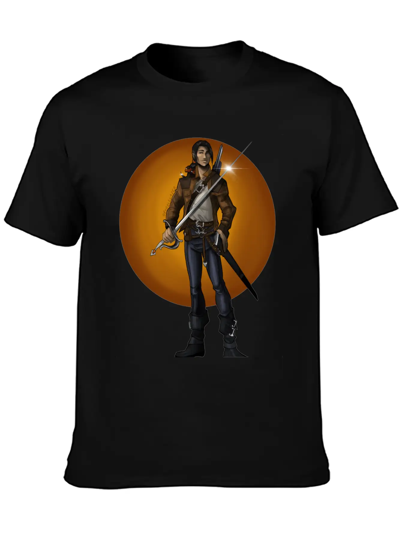 Echo Super Quest Saga Unisex Casual T-Shirt – Clean Design For Daily Comfort