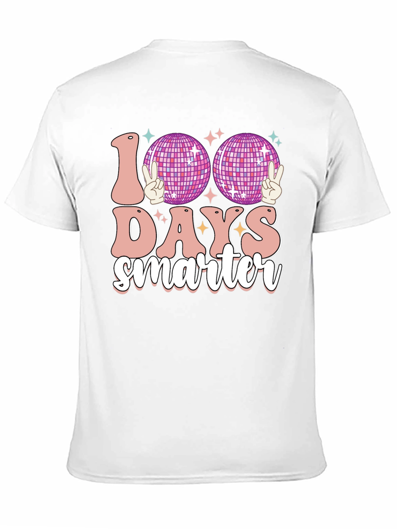100 Days Smarter Disco Ball T-Shirt