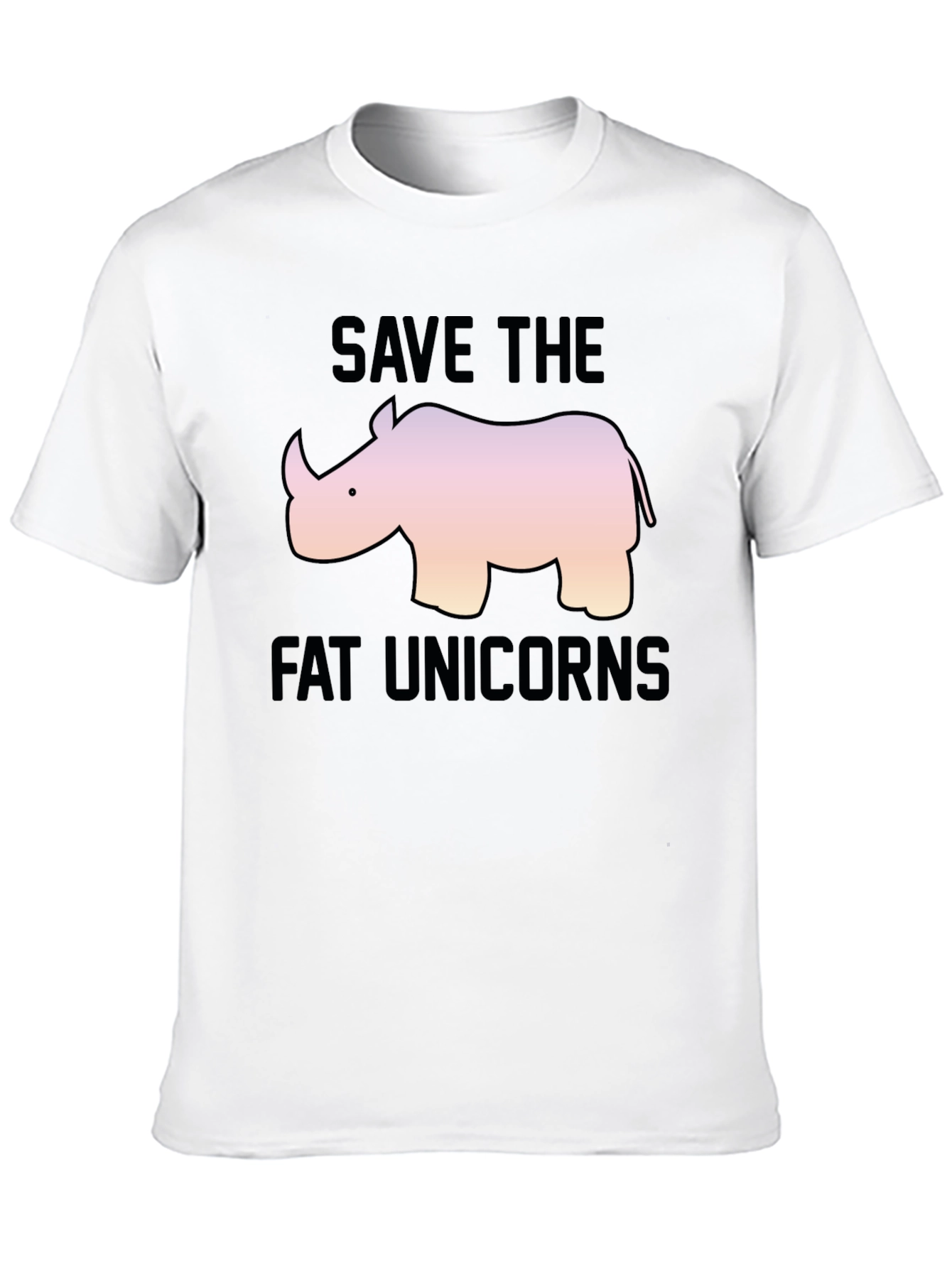 Save the Fat Unicorns Graphic Tee