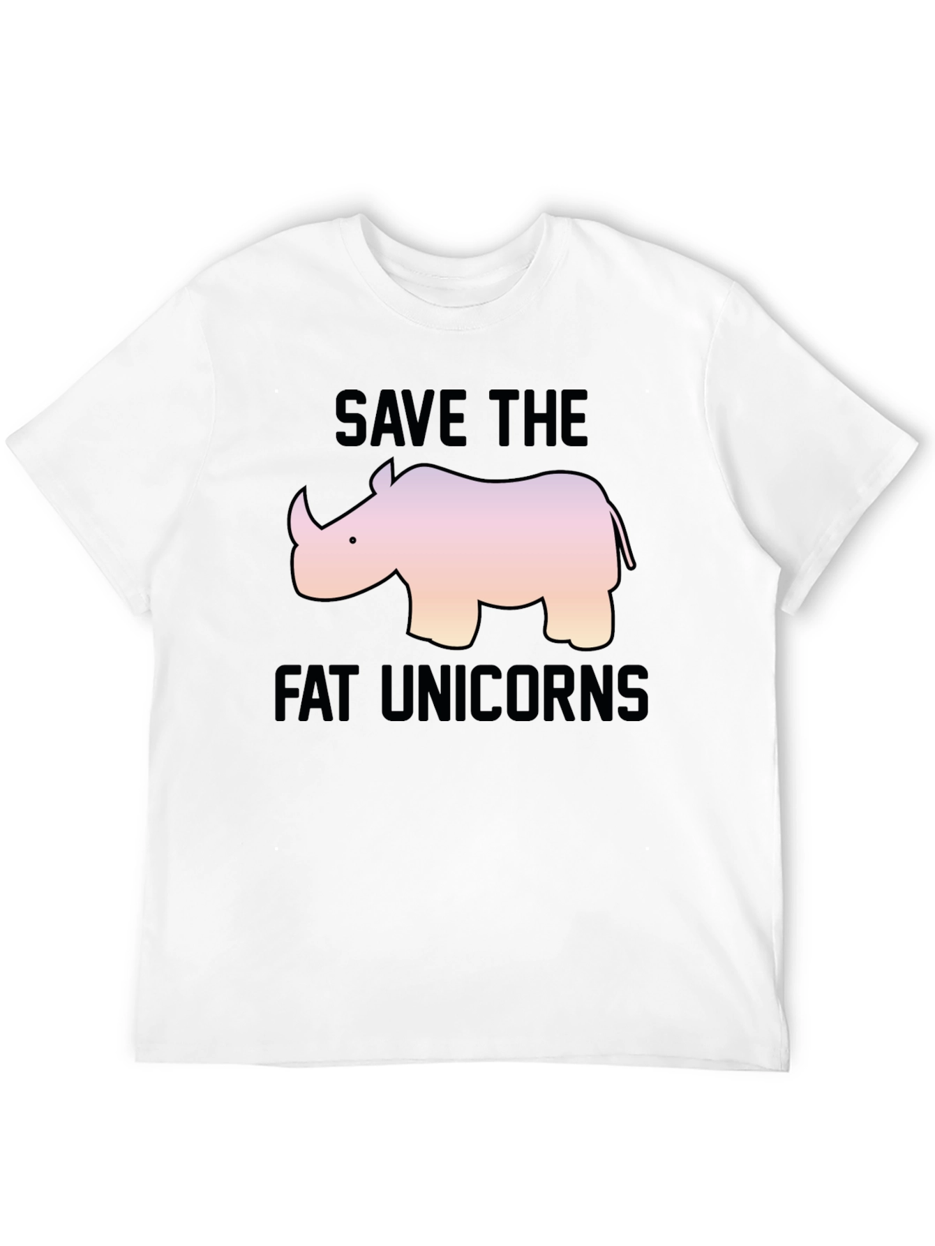 Save the Fat Unicorns Graphic Tee
