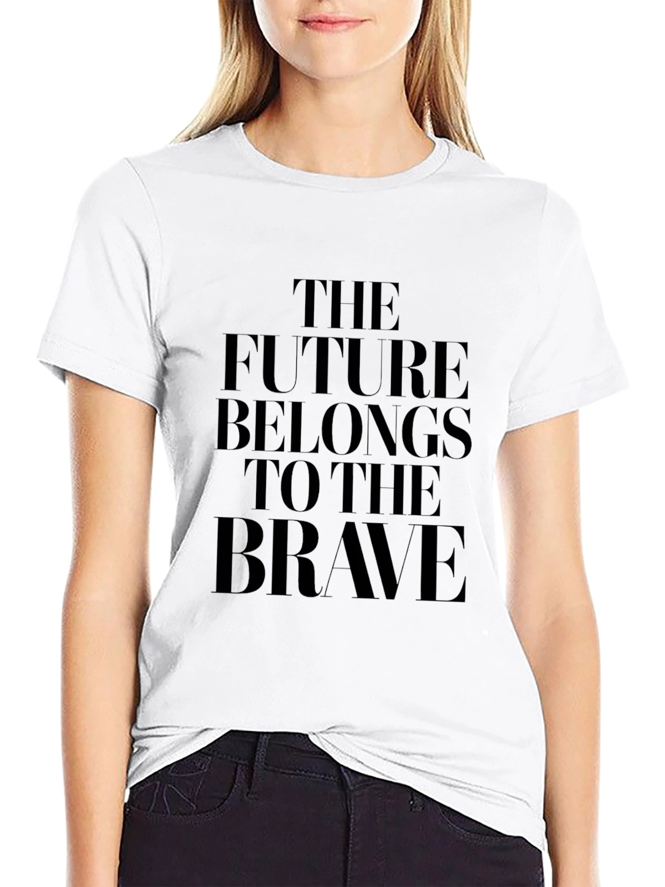 The Future Belongs To The Brave T-Shirt