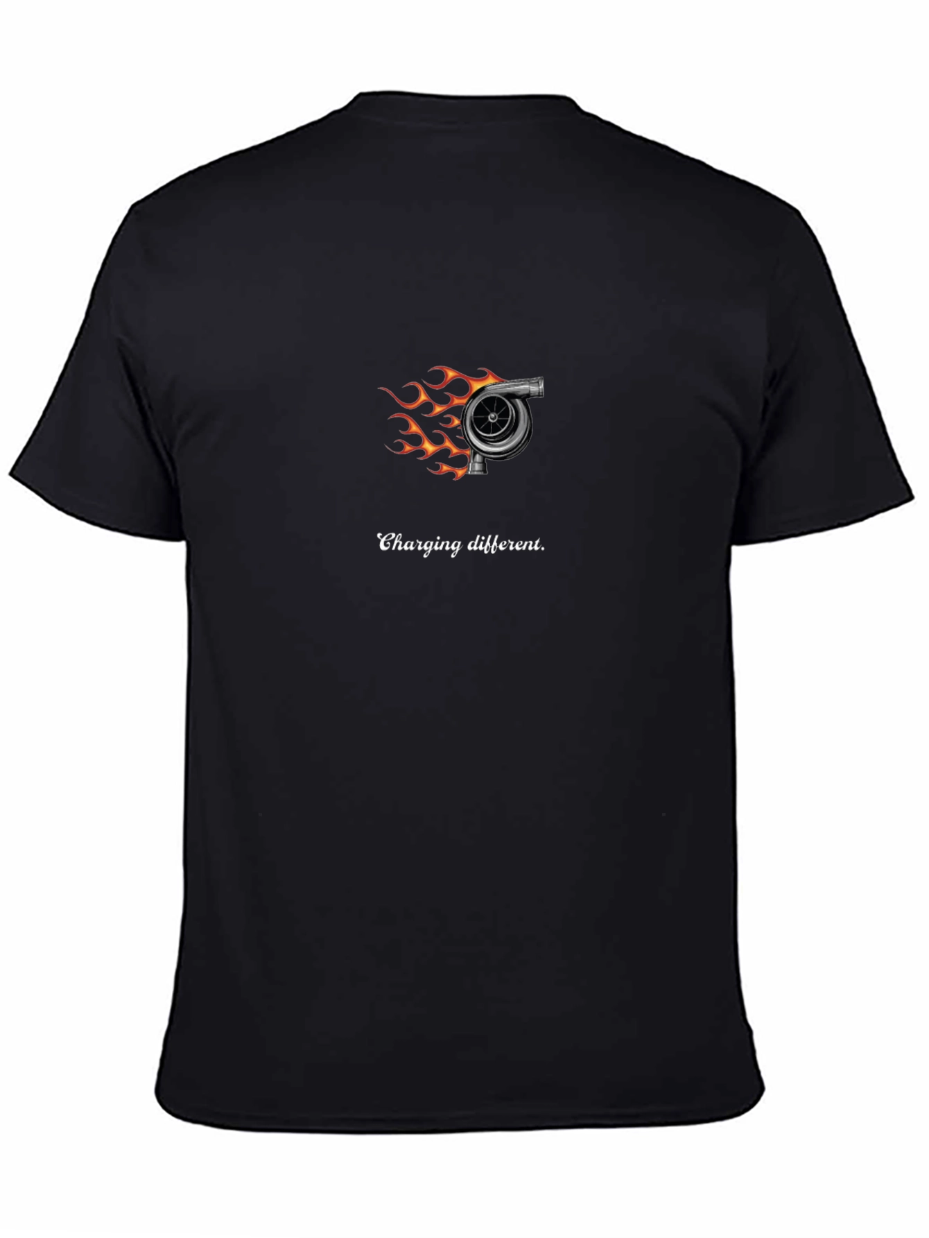 Charging Different T-Shirt - Turbo Design