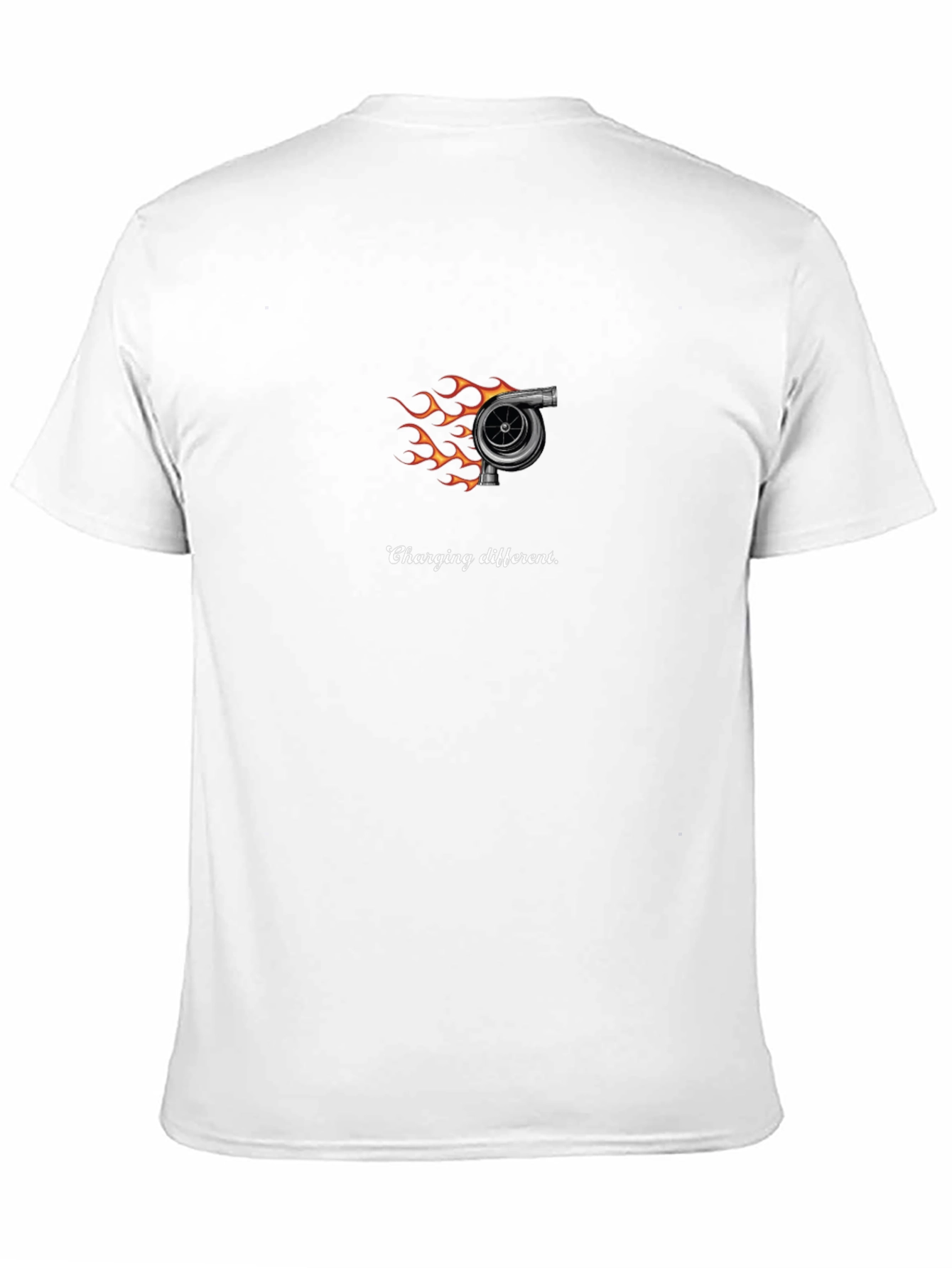 Charging Different T-Shirt - Turbo Design
