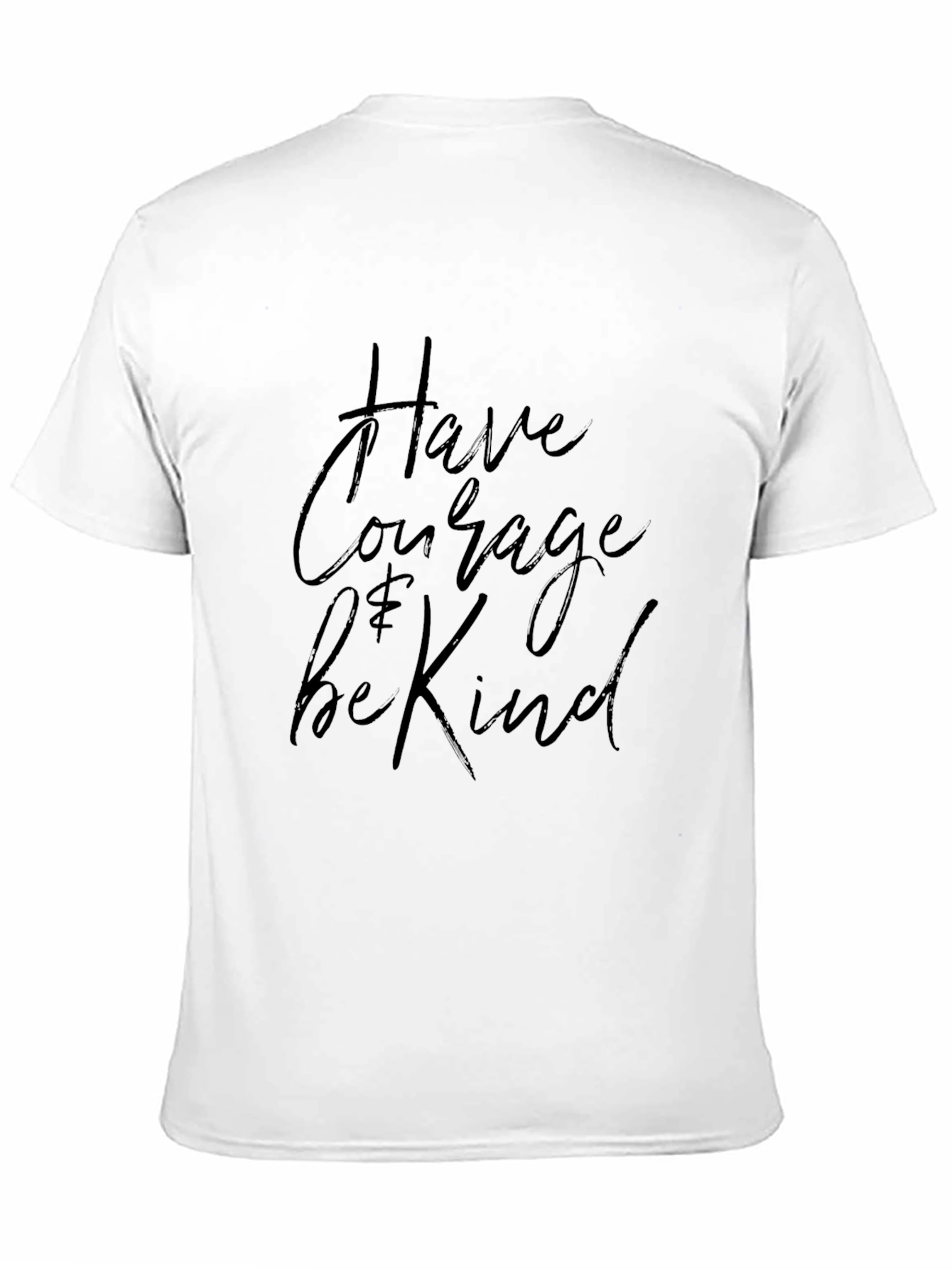 Courage & Kindness Black Graphic Tee