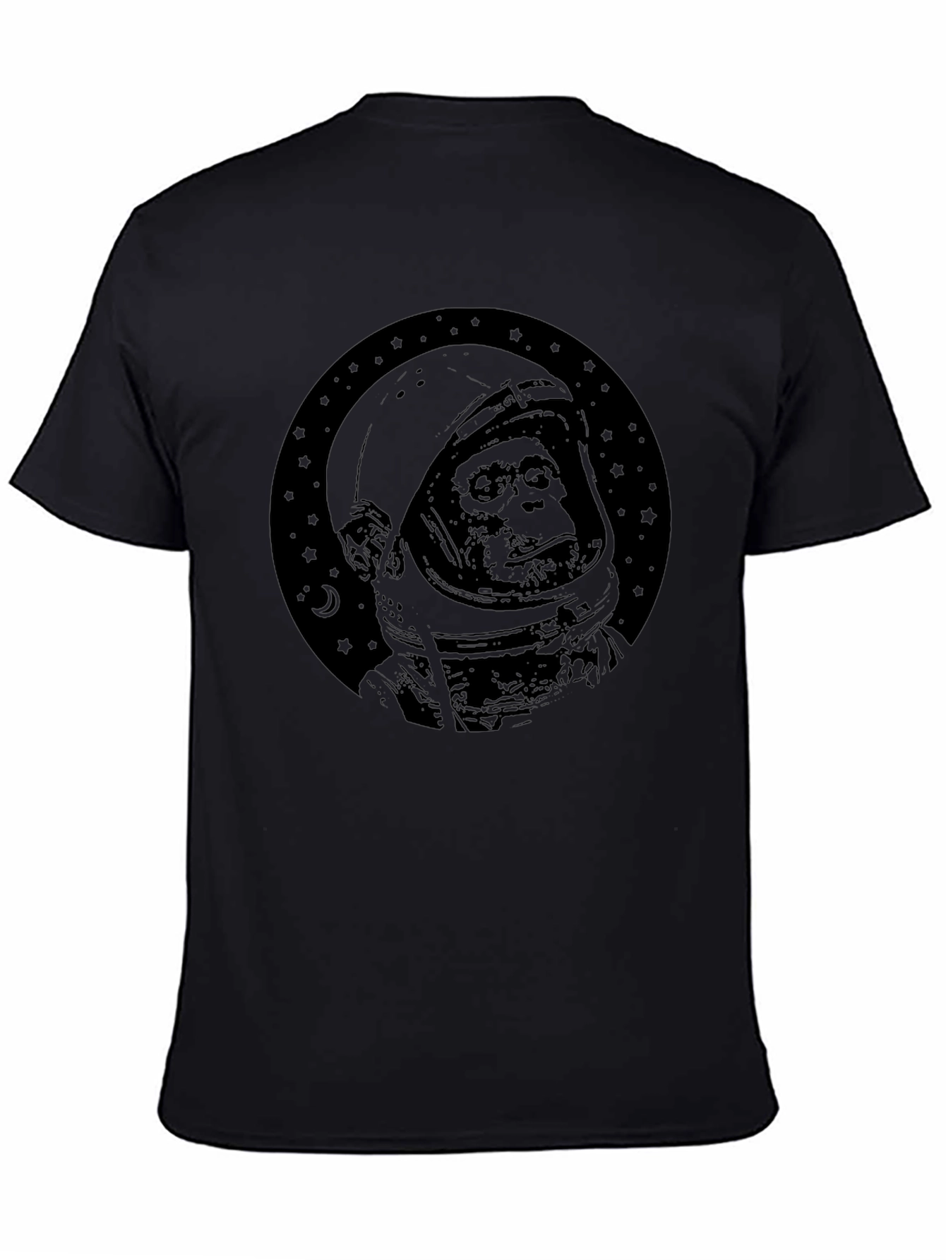 Astro Chimp Graphic Tee - Space Monkey T-Shirt