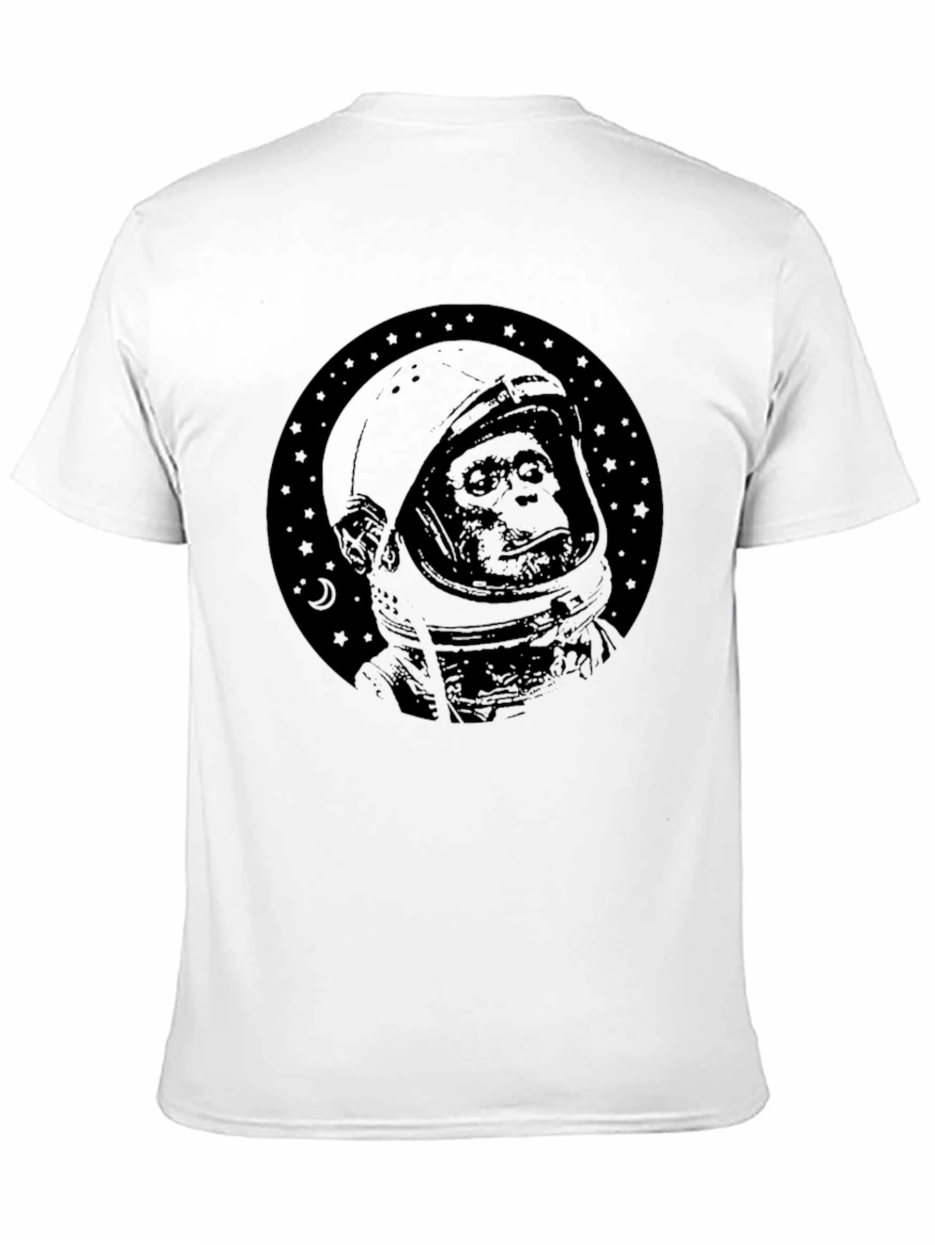 Astro Chimp Graphic Tee - Space Monkey T-Shirt