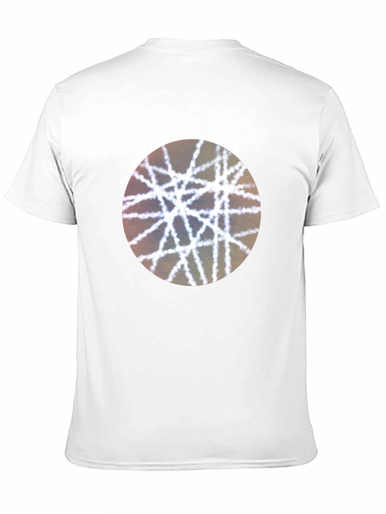 Abstract Lines Graphic Tee - Modern Black T-Shirt
