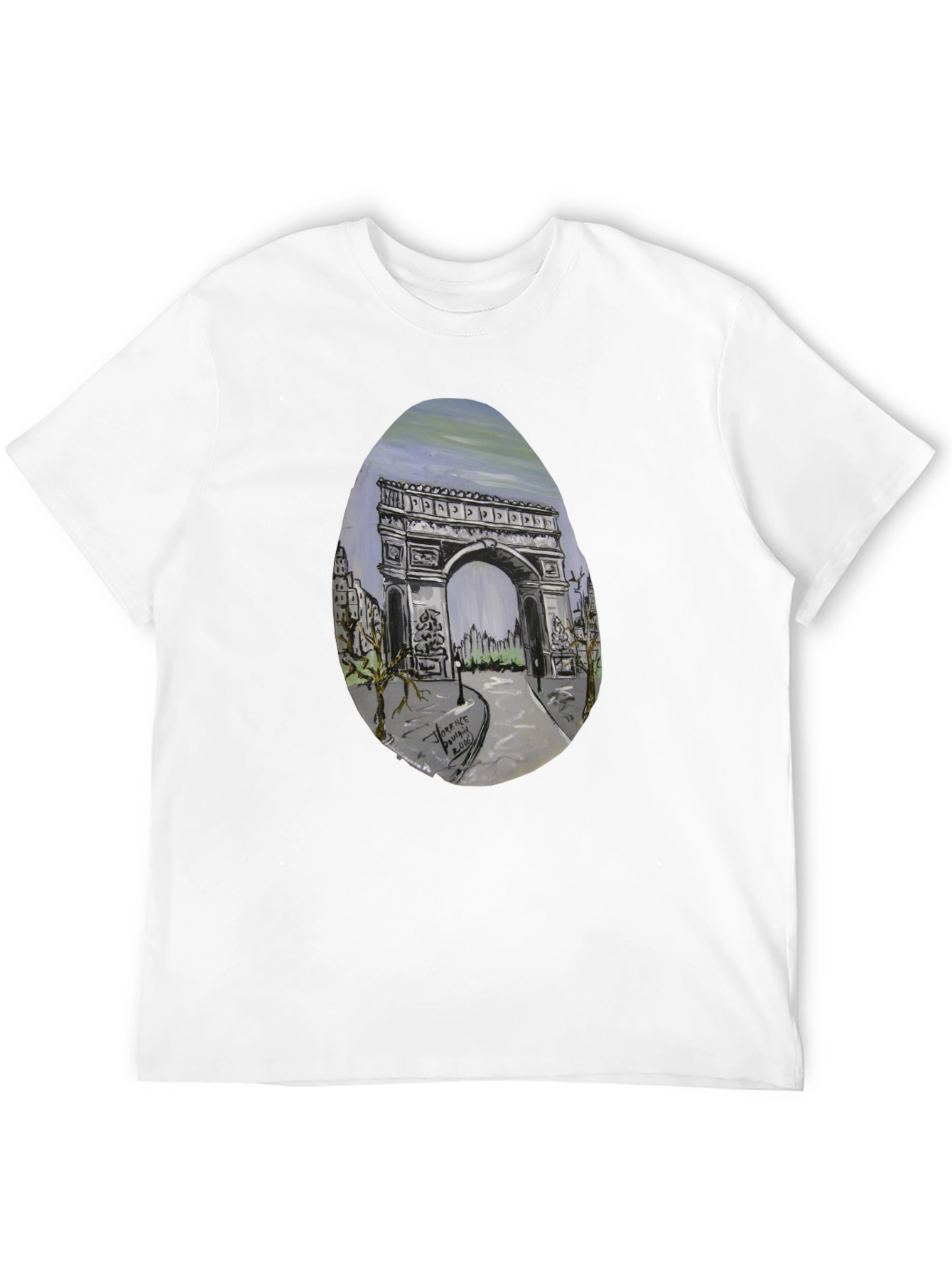 Paris Arc de Triomphe Graphic T-Shirt