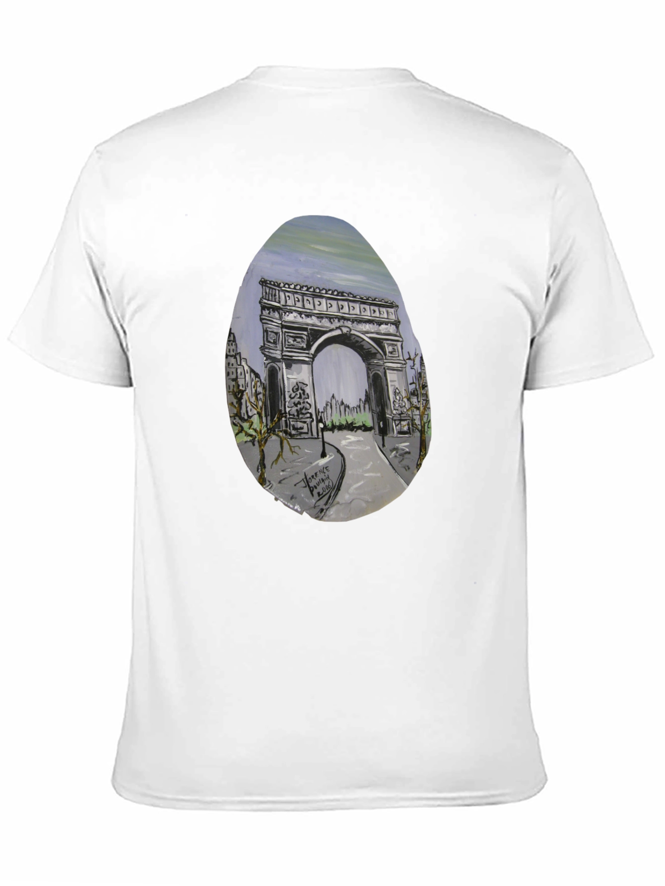 Paris Arc de Triomphe Graphic T-Shirt