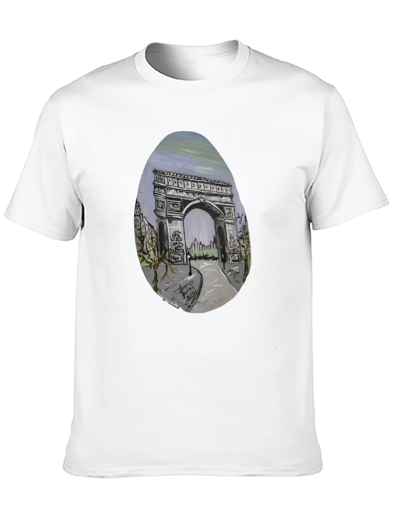 Paris Arc de Triomphe Graphic T-Shirt