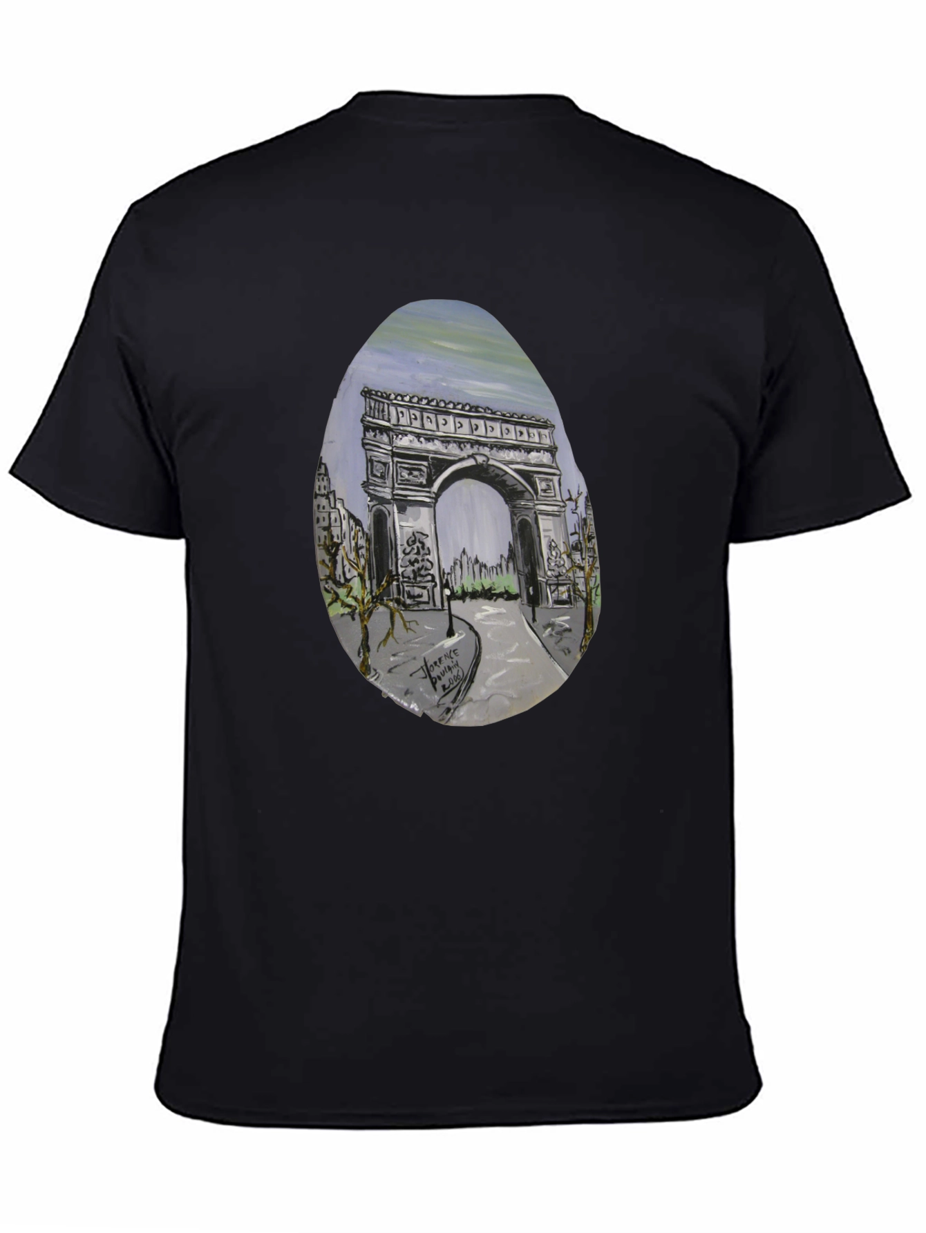 Paris Arc de Triomphe Graphic T-Shirt
