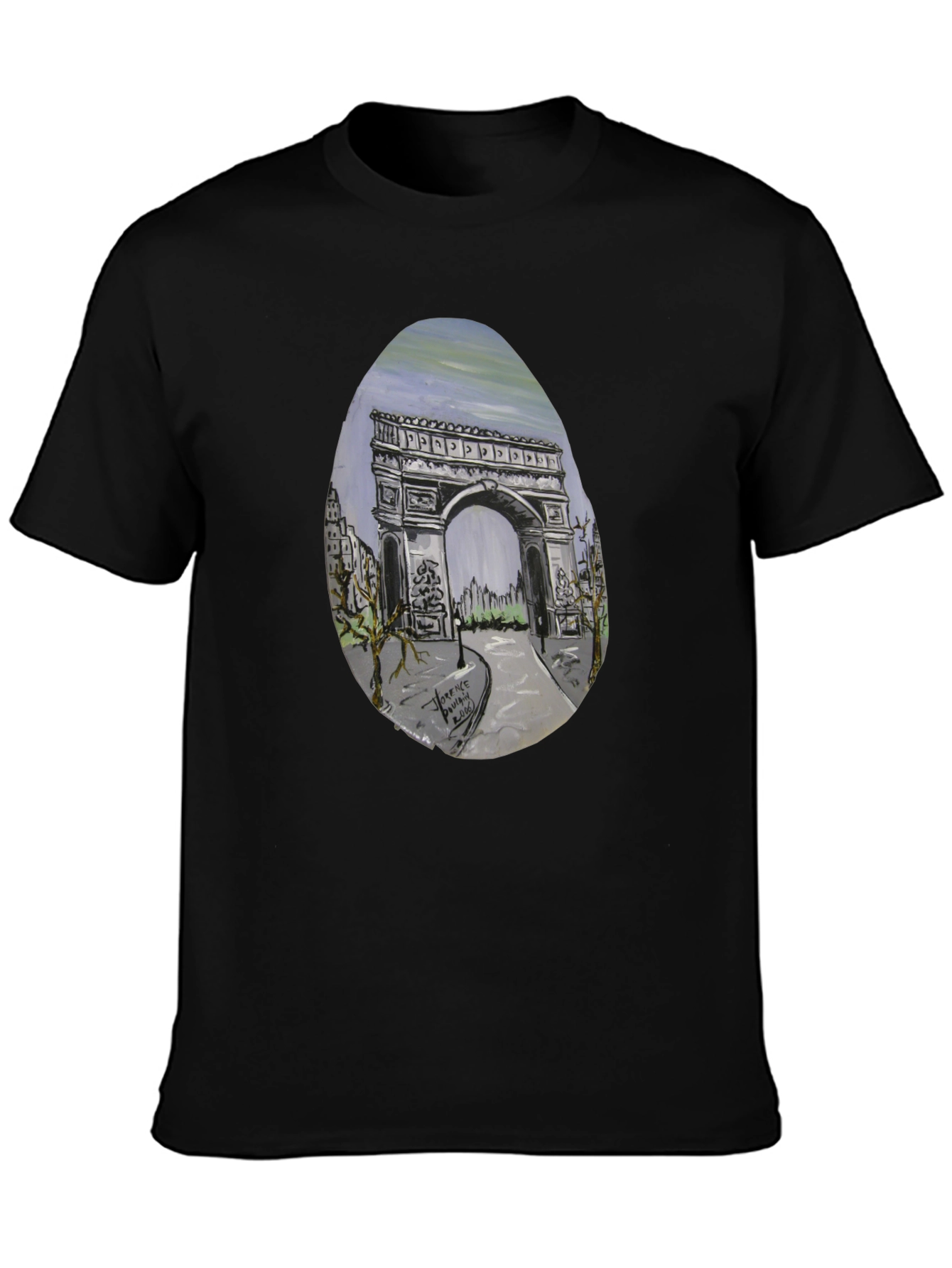 Paris Arc de Triomphe Graphic T-Shirt