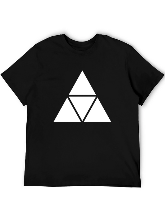 Triforce Graphic Tee - Black Zelda Inspired Shirt