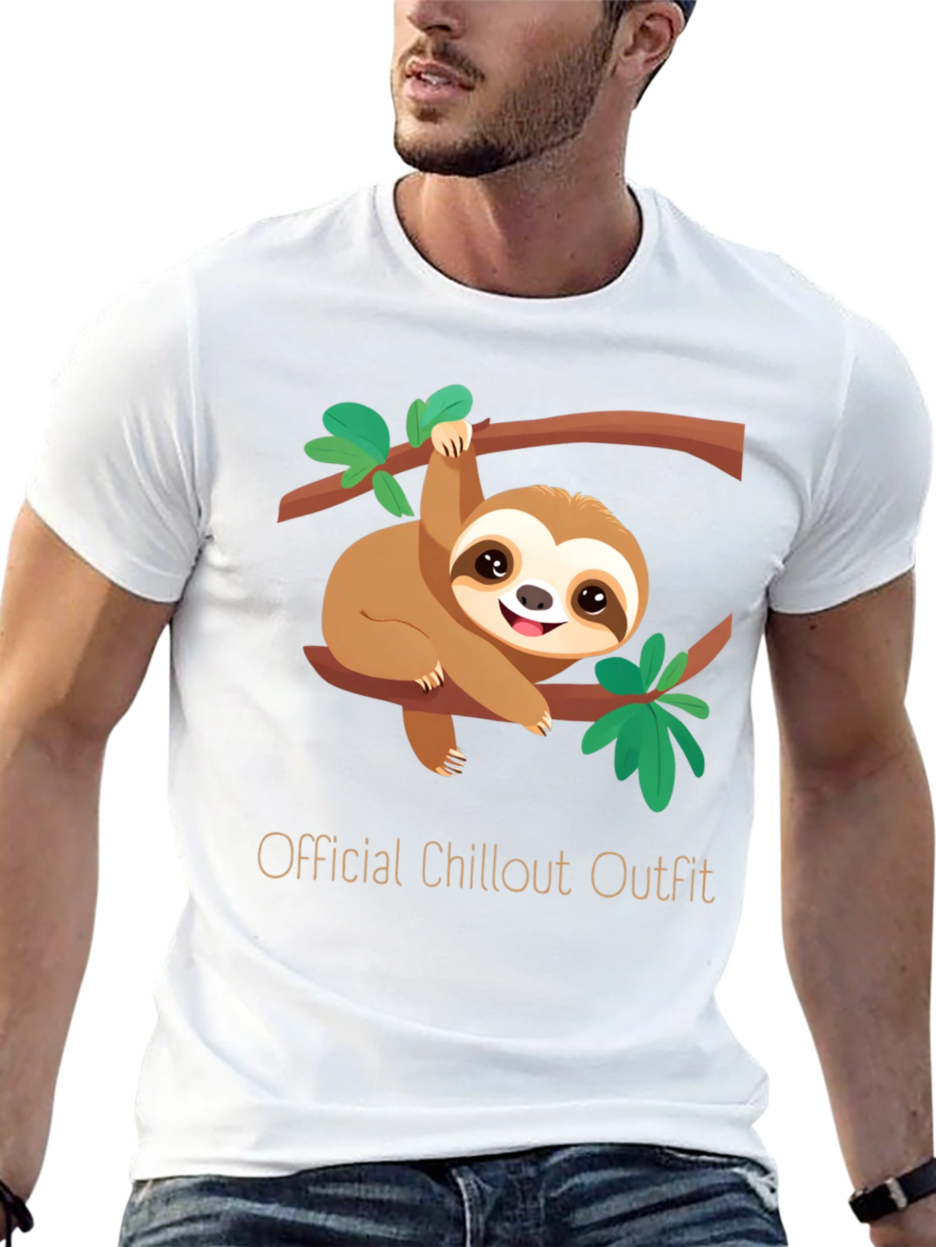 Chillout Outfit Sloth Graphic Tee