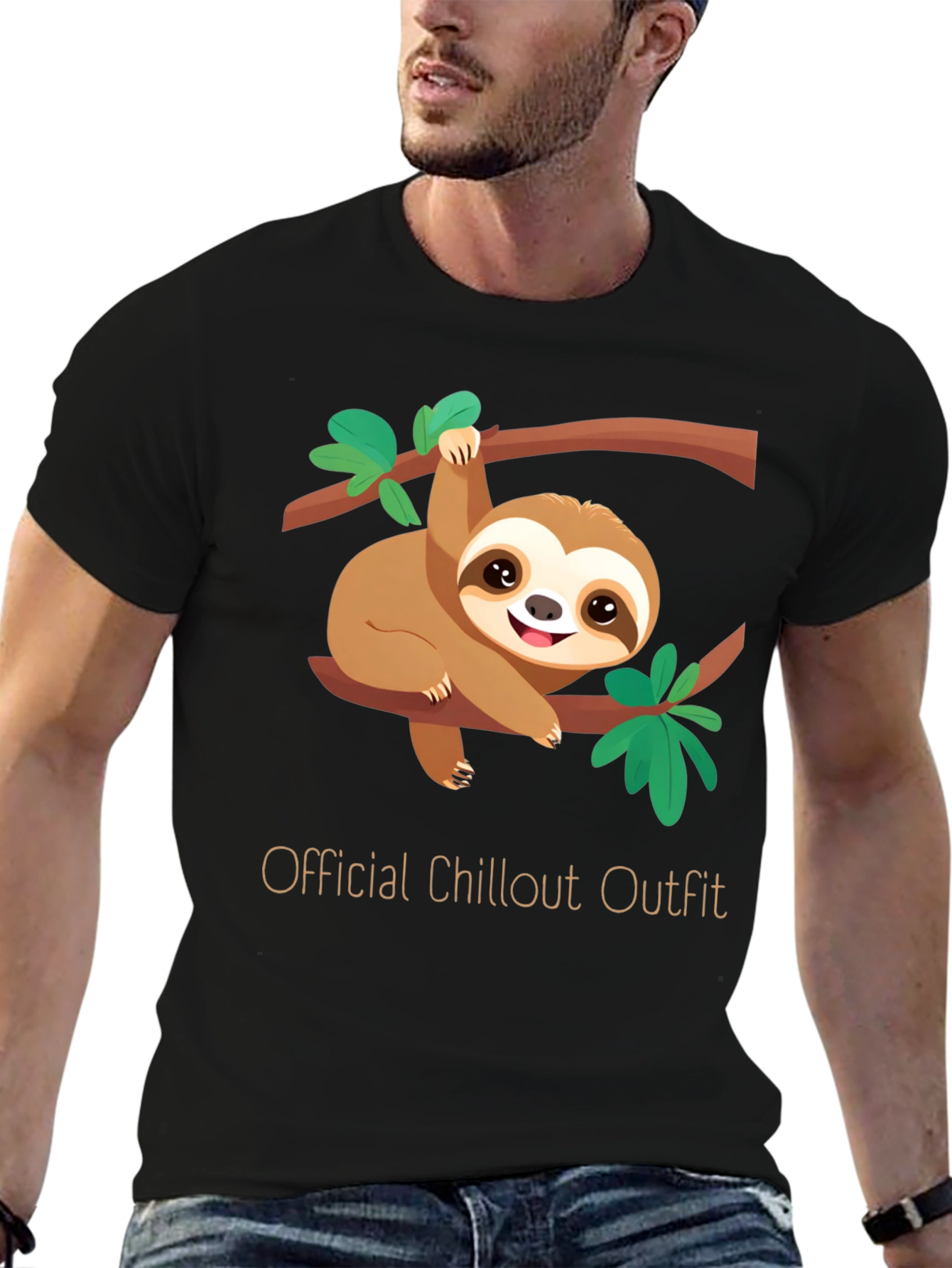 Chillout Outfit Sloth Graphic Tee