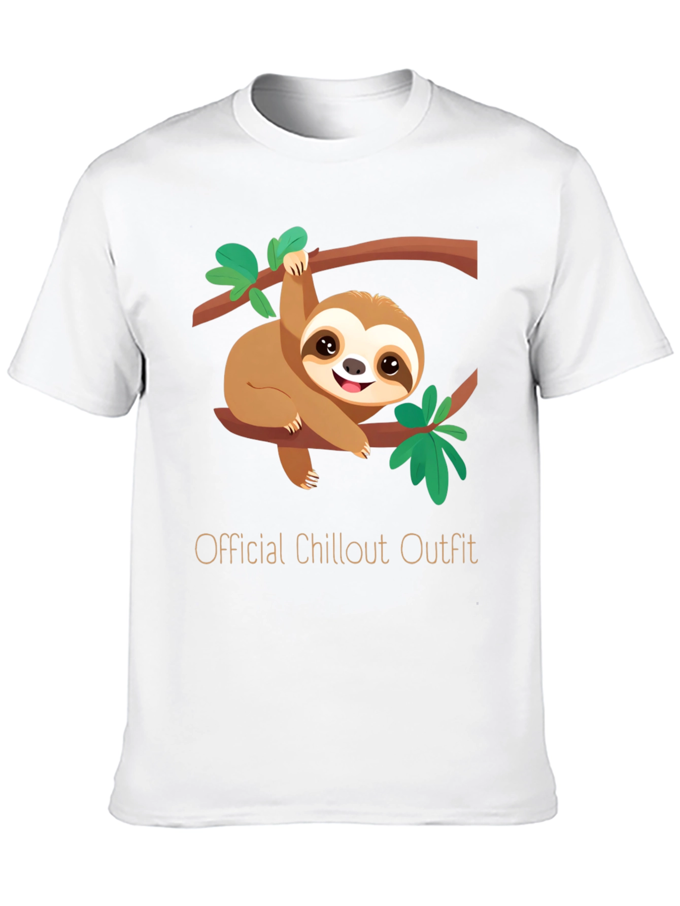 Chillout Outfit Sloth Graphic Tee