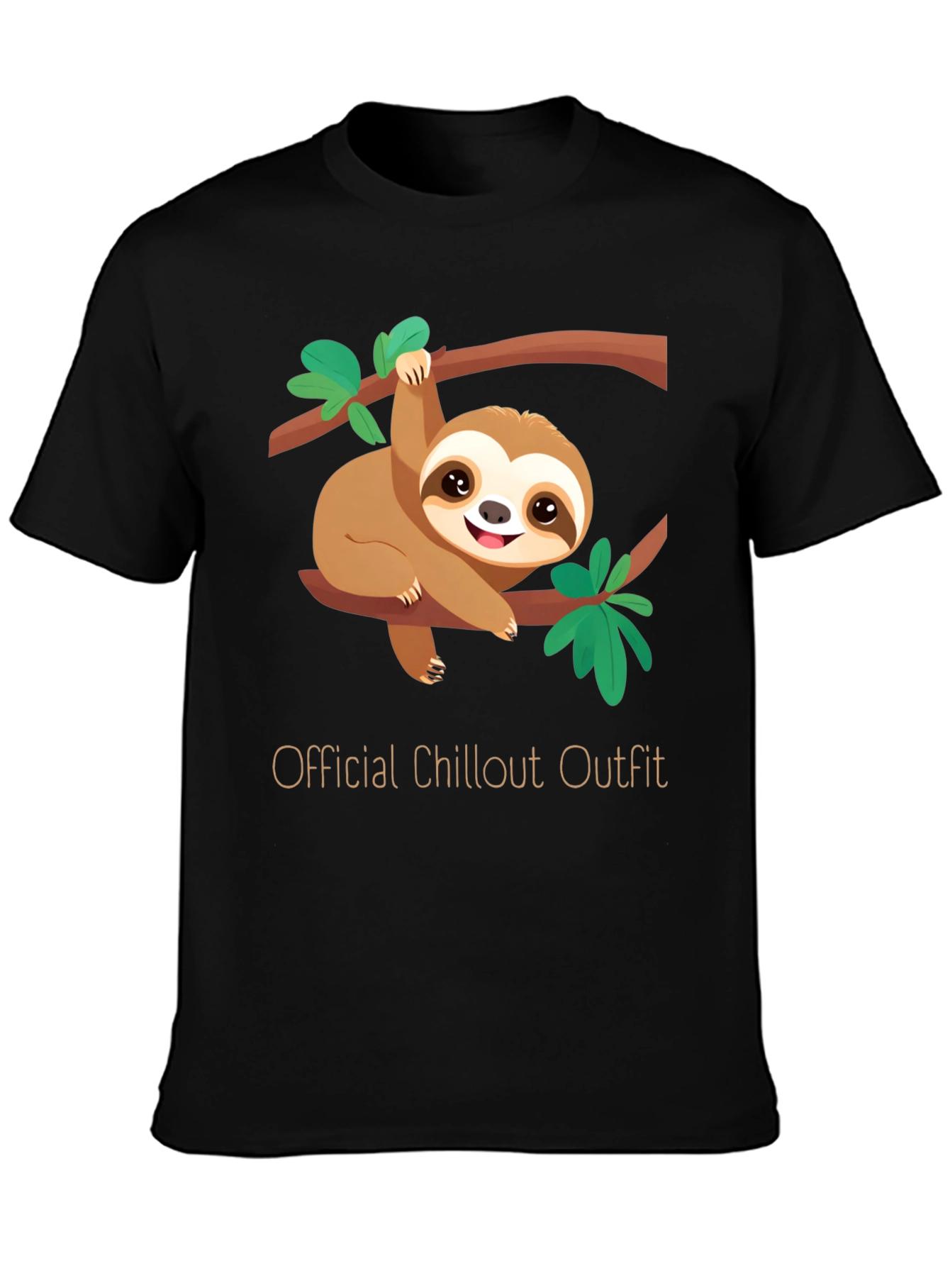 Chillout Outfit Sloth Graphic Tee