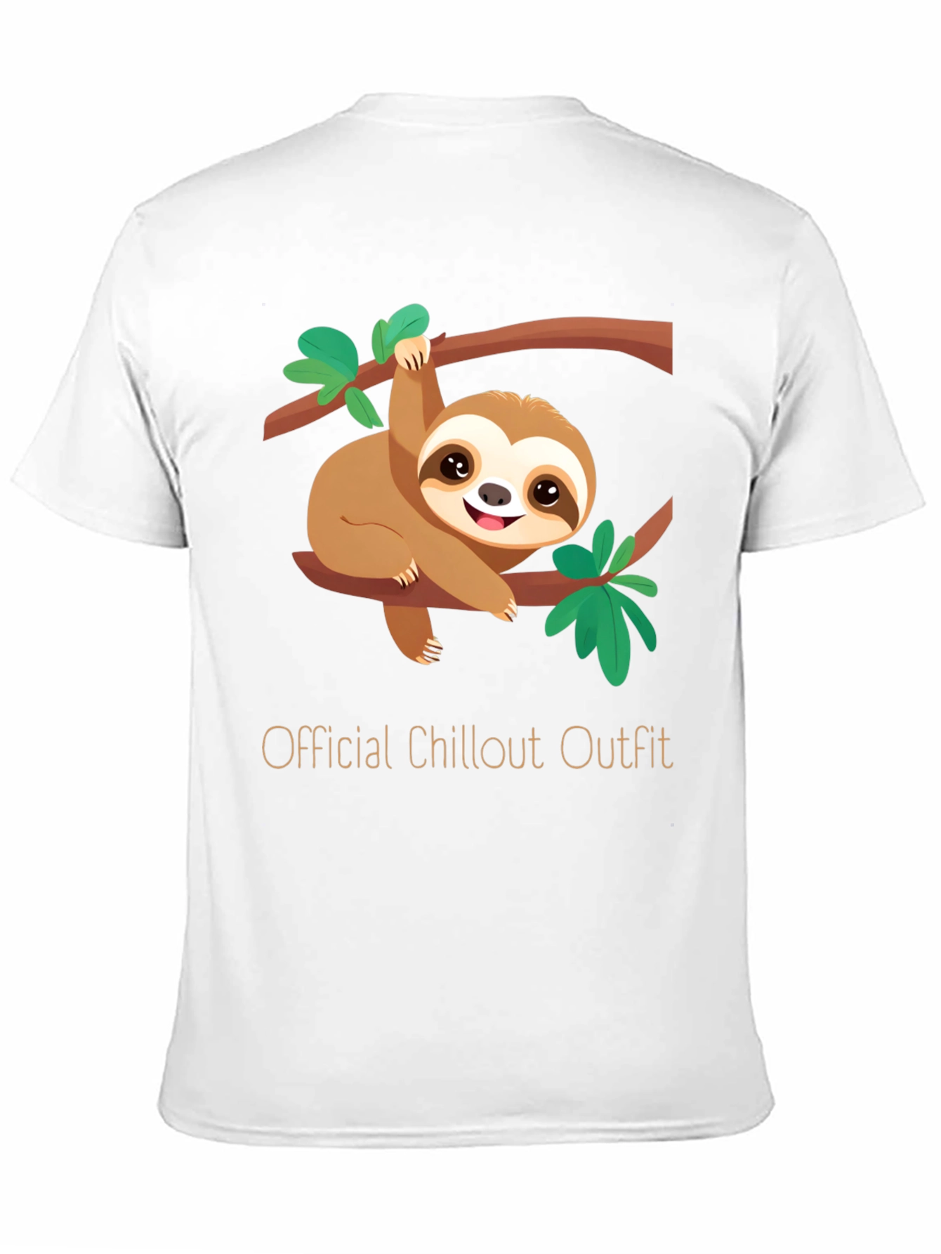 Chillout Outfit Sloth Graphic Tee