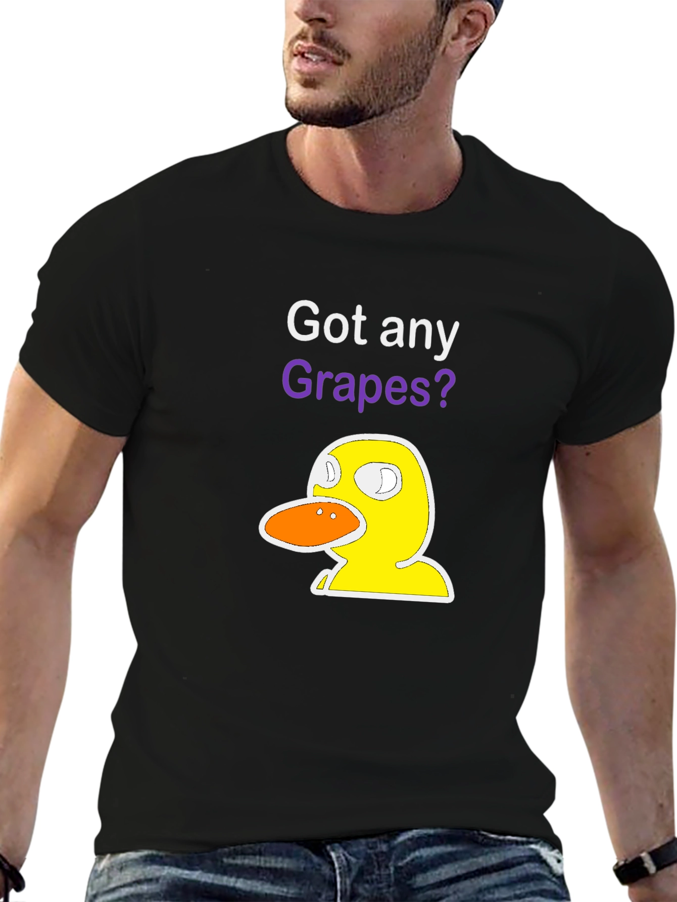 Got Any Grapes? Duck T-Shirt - Funny Graphic Tee