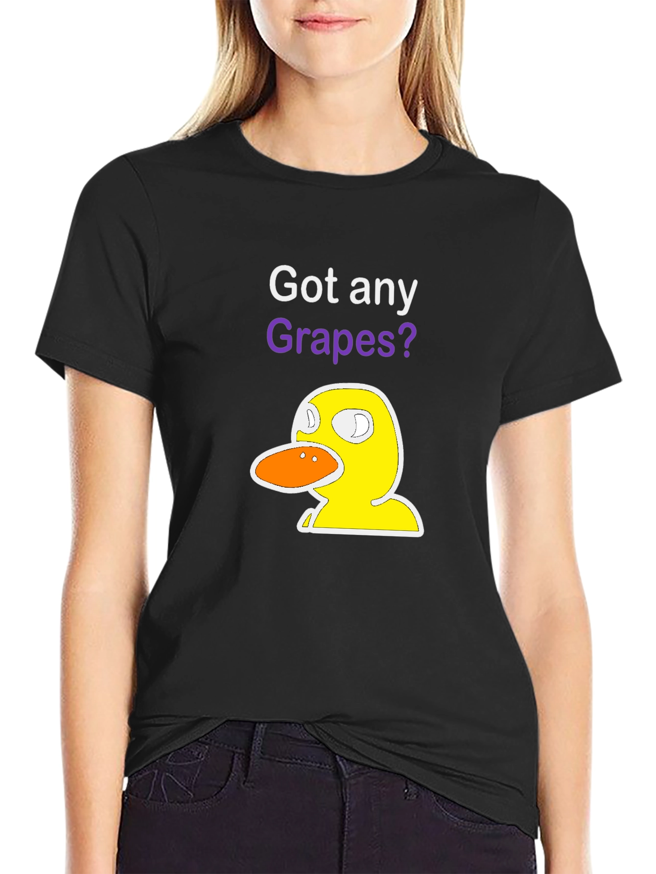 Got Any Grapes? Duck T-Shirt - Funny Graphic Tee