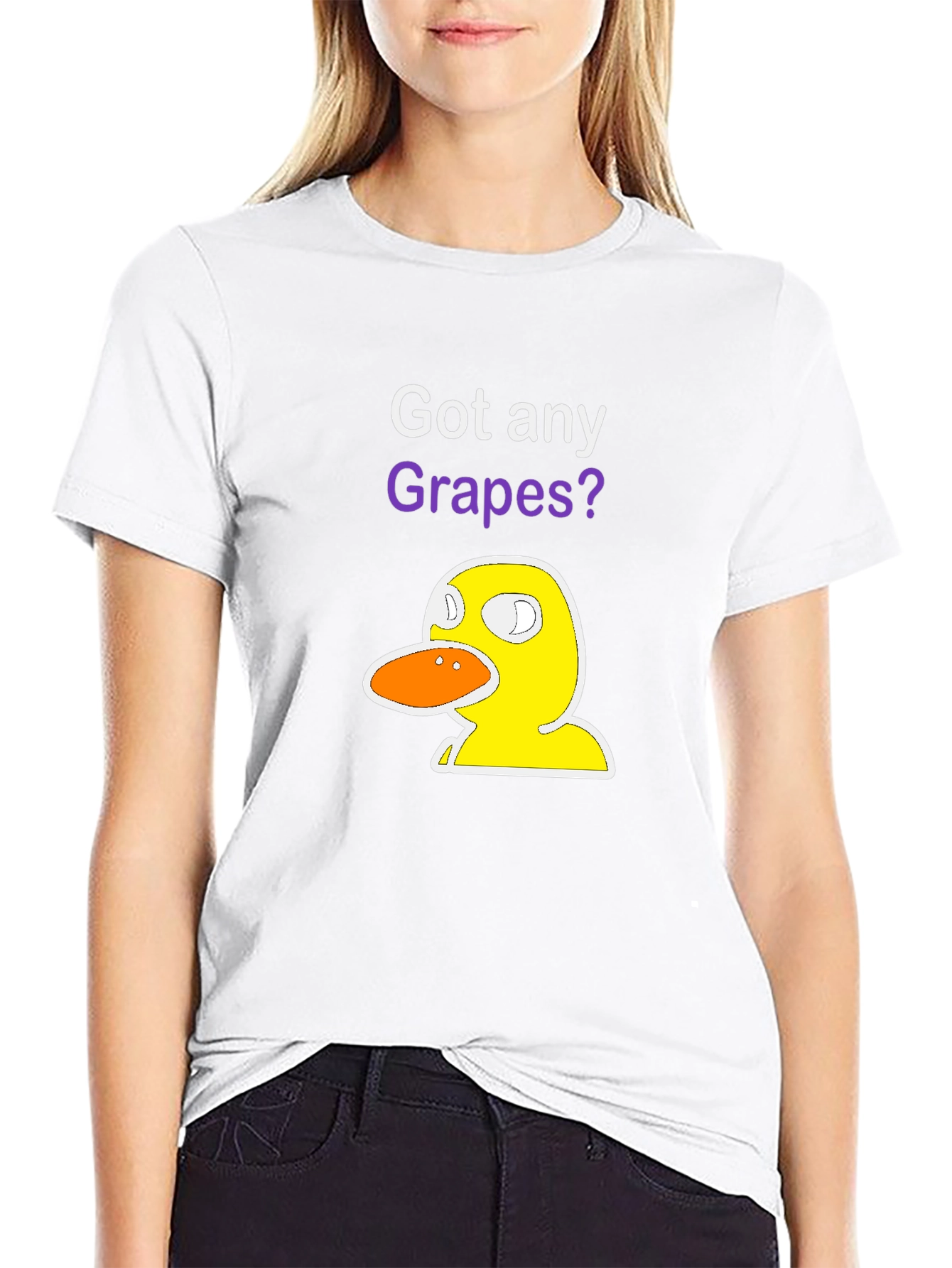 Got Any Grapes? Duck T-Shirt - Funny Graphic Tee