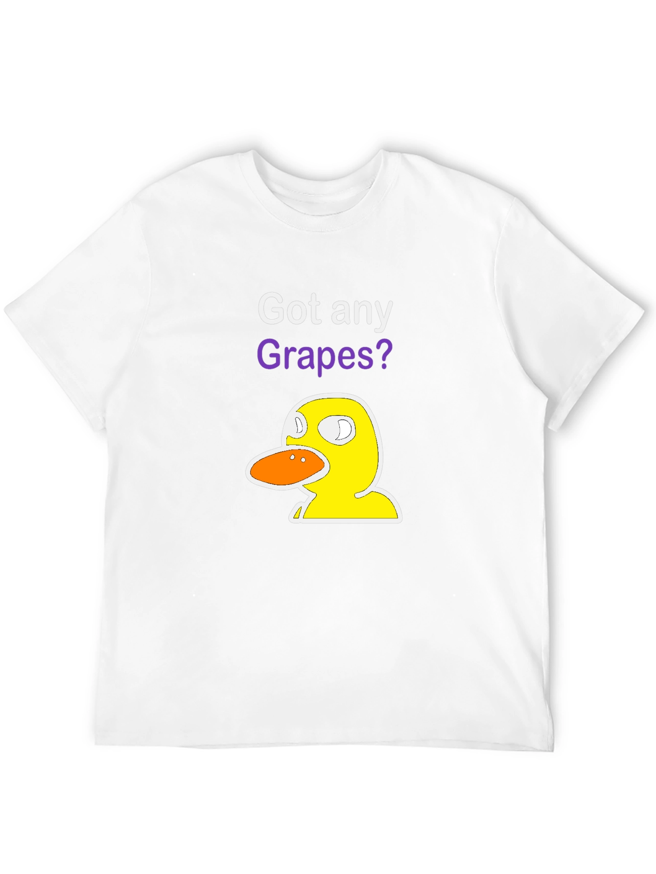 Got Any Grapes? Duck T-Shirt - Funny Graphic Tee