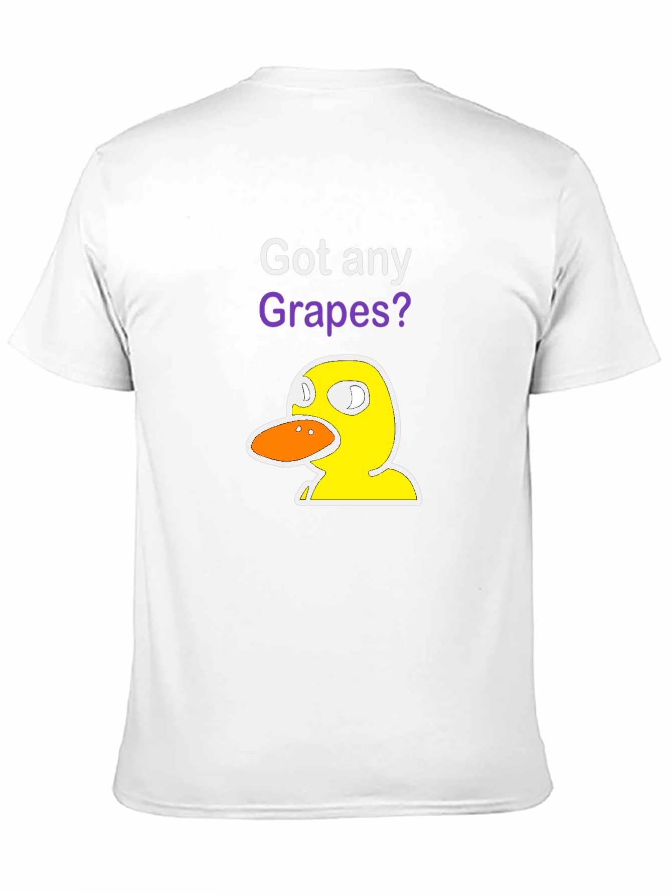 Got Any Grapes? Duck T-Shirt - Funny Graphic Tee